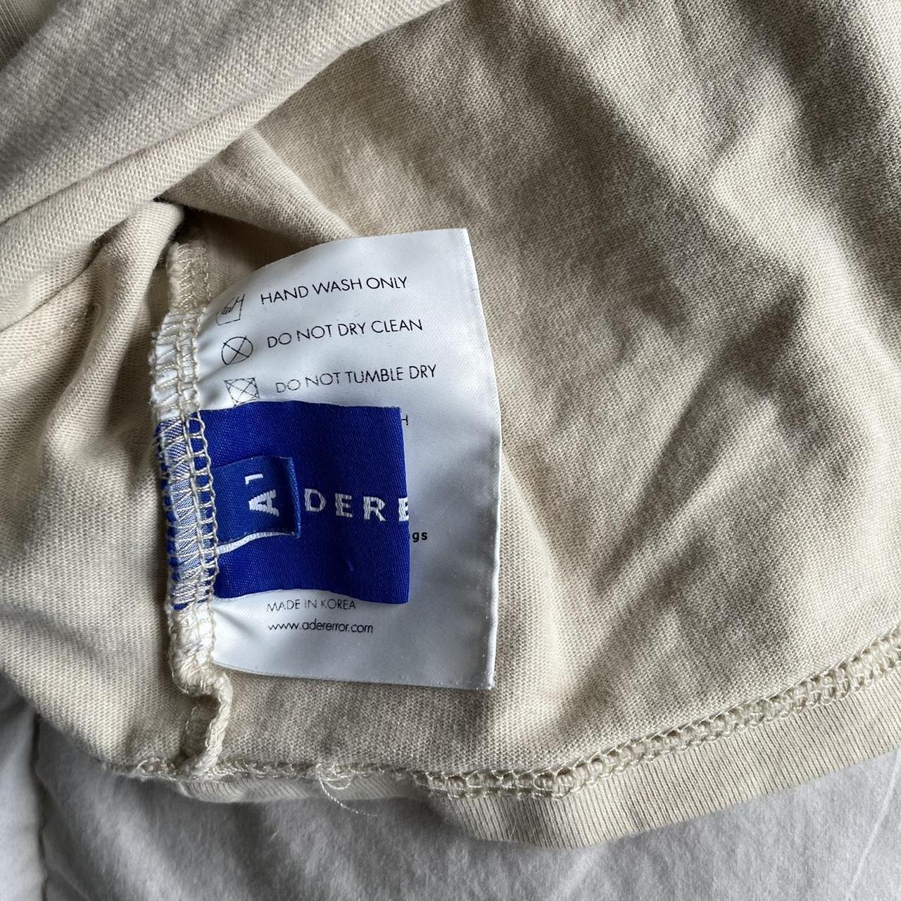 Ader Error Men's Cream and Blue Shirt (7)