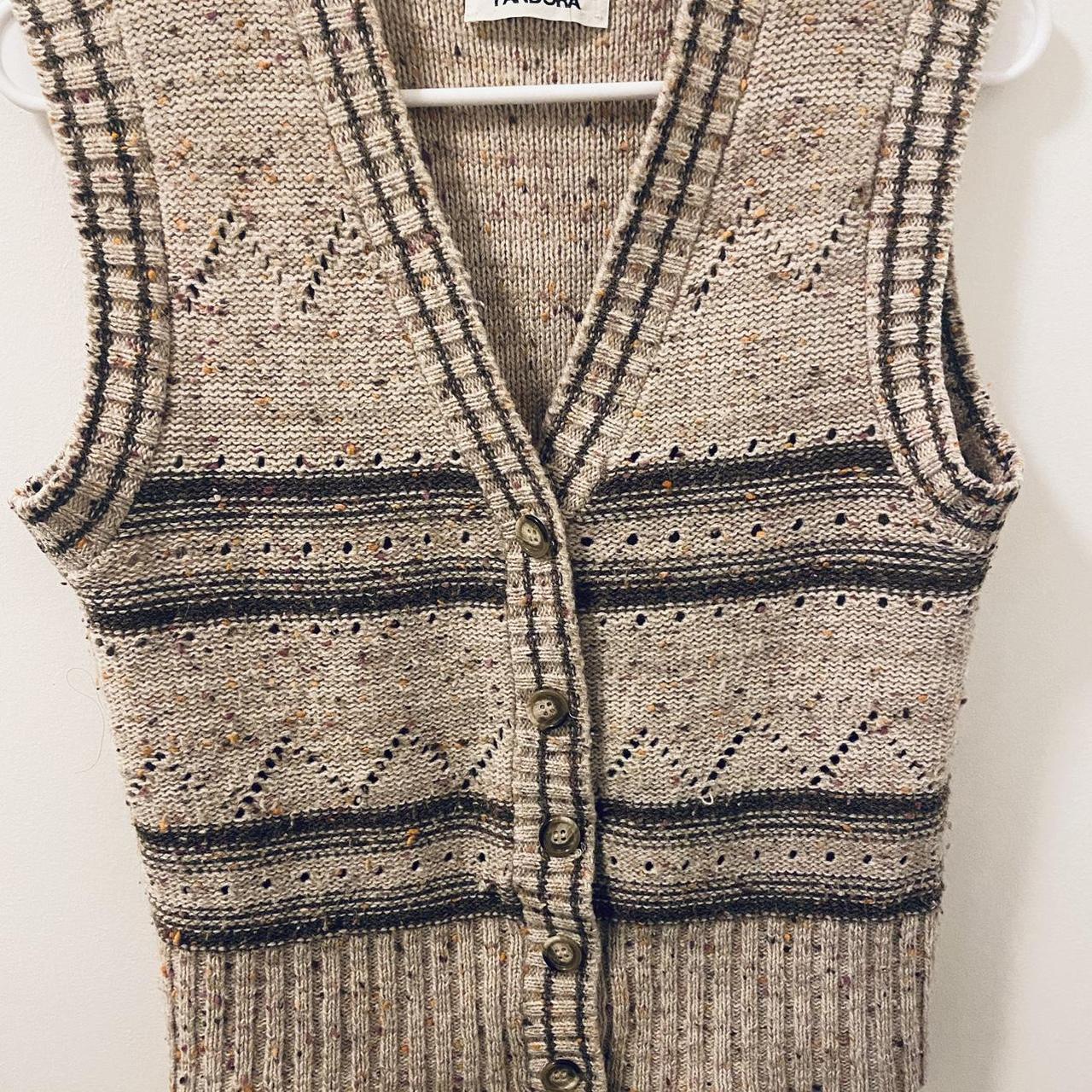 Vintage sweater vest thrifted in nyc Very unique... Depop