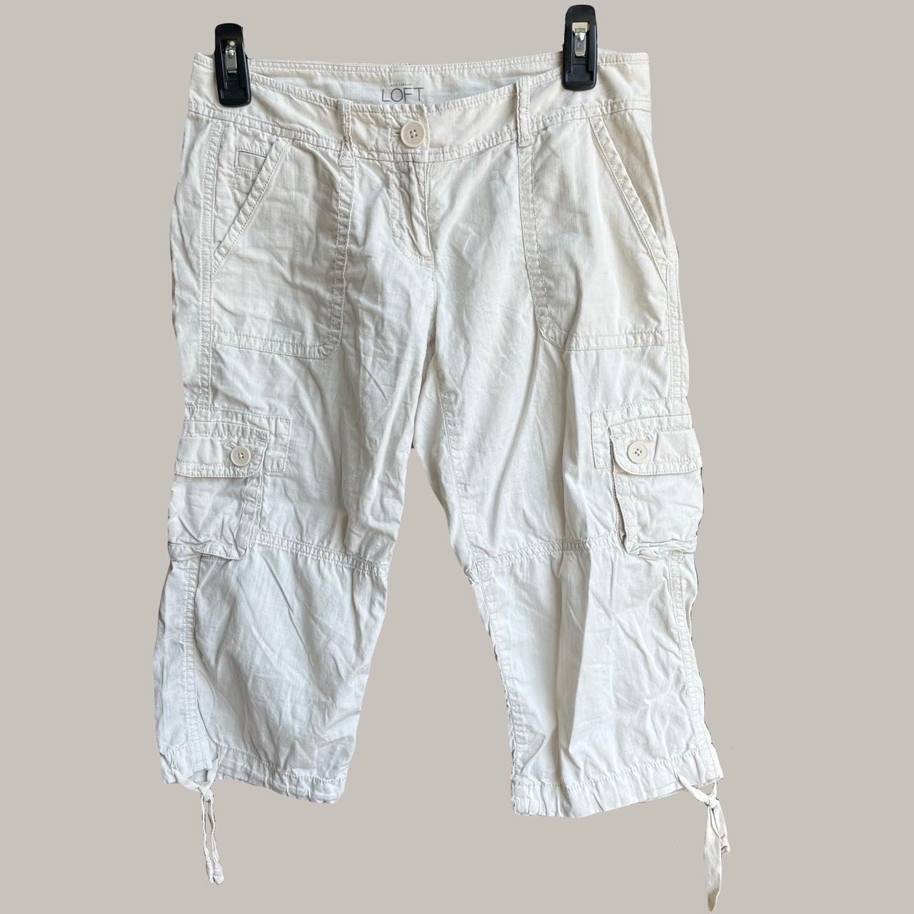 Cotton cargo capri pants - Pants - Women