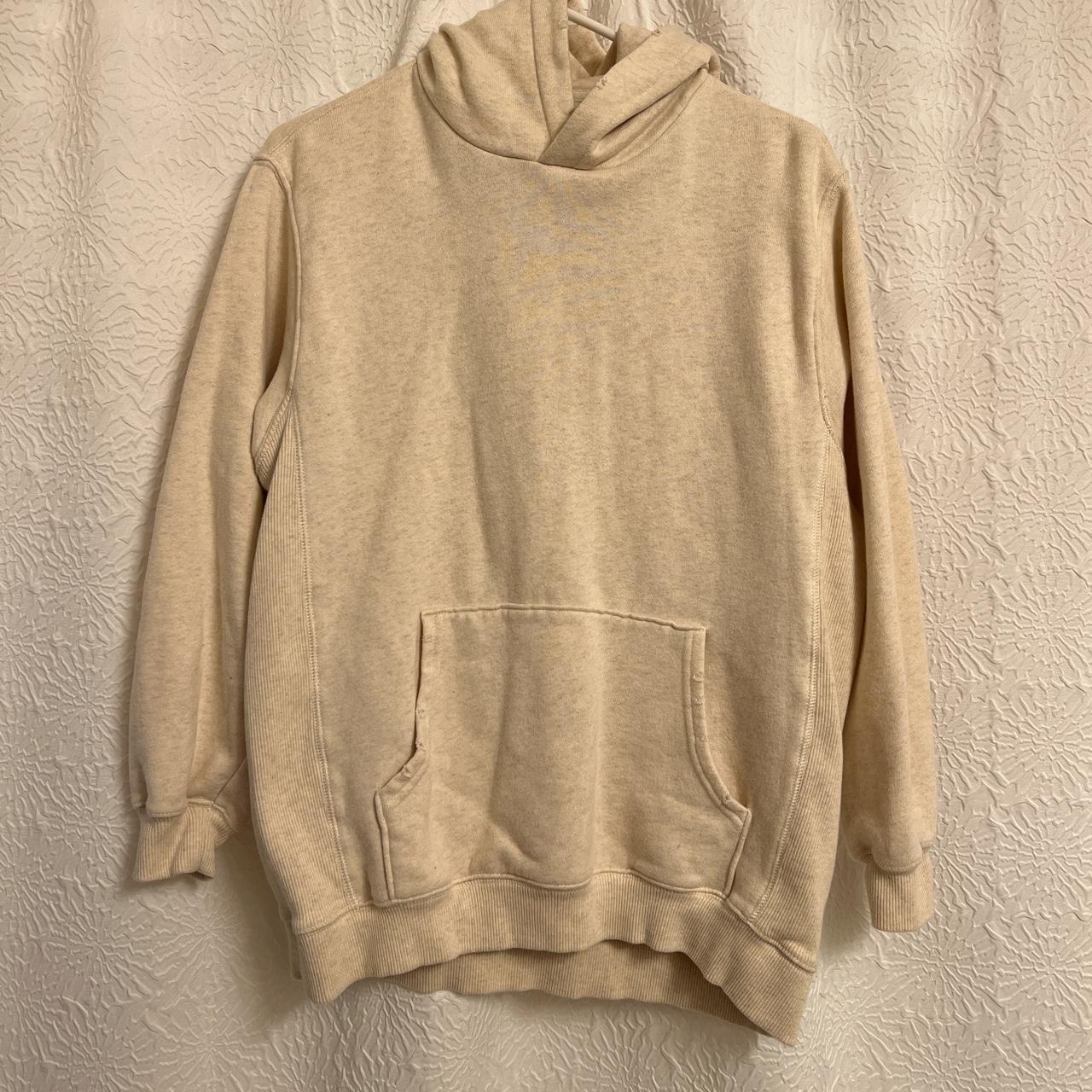 Women's Cream Hoodie Depop