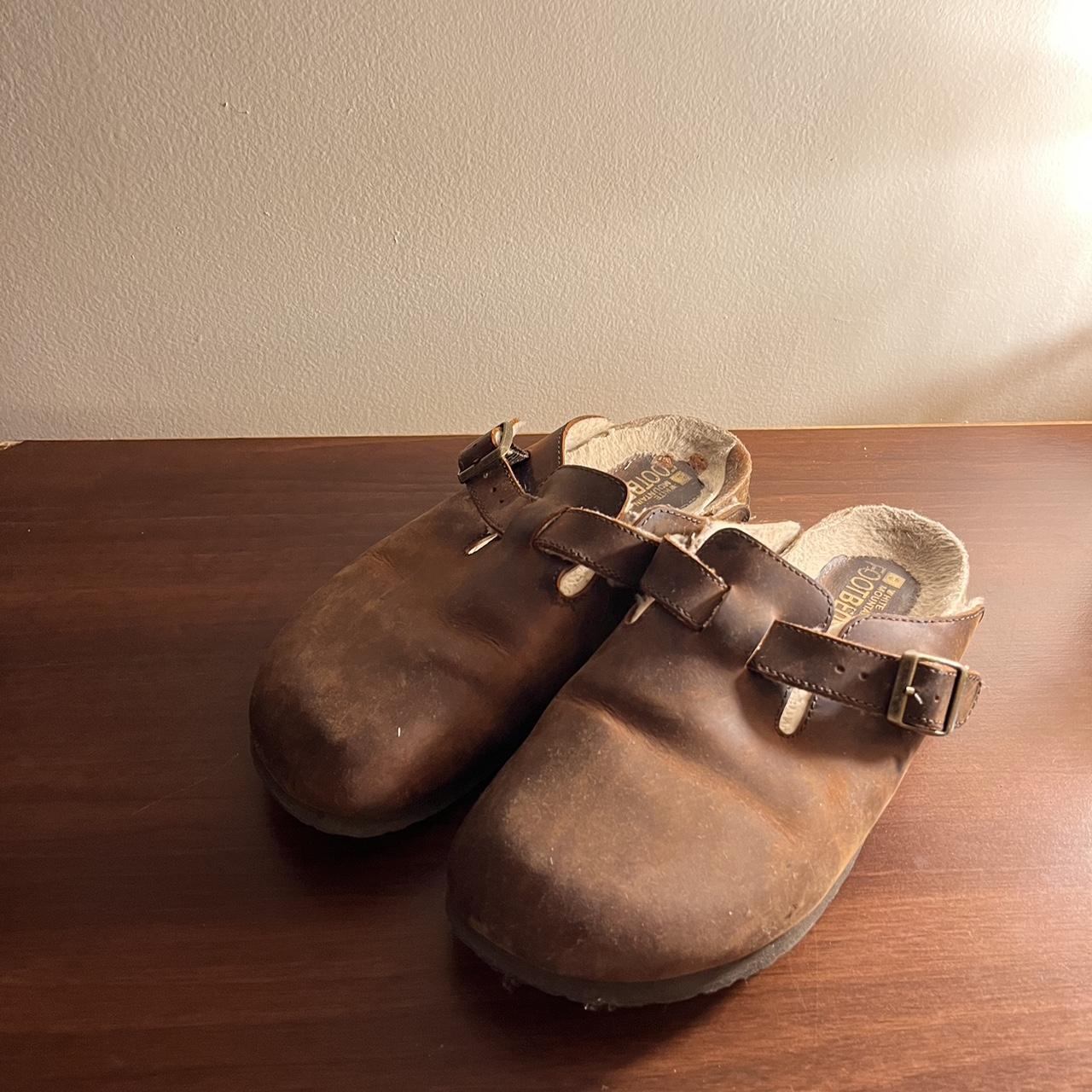 Knock off Birkenstock clogs, a bit worn but still in... - Depop