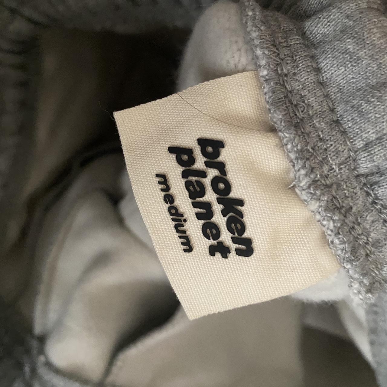 Broken planet wide legged heather grey... - Depop