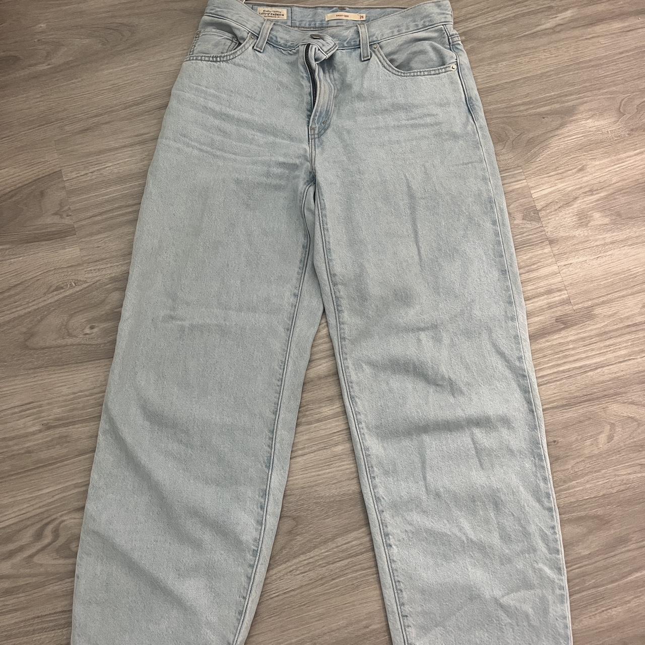 levis baggy dad jean size 26 - Depop