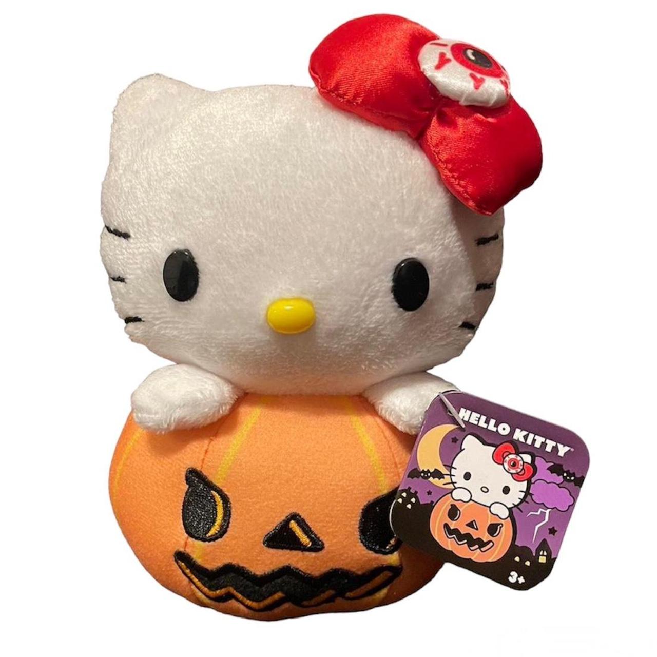 Pumpkin Kitty Halloween Stuffed Animal