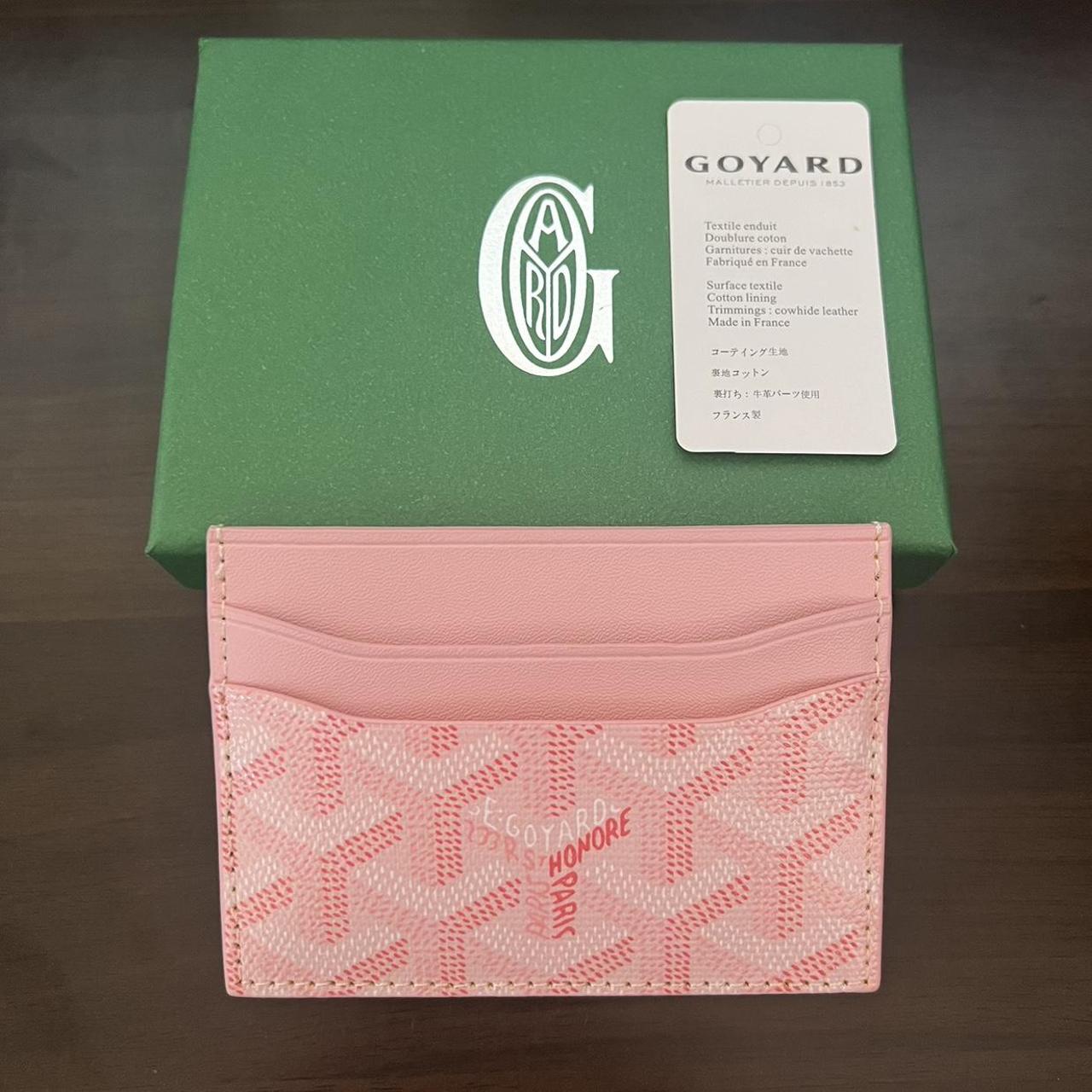 goyard-women-s-pink-wallet-purses-depop