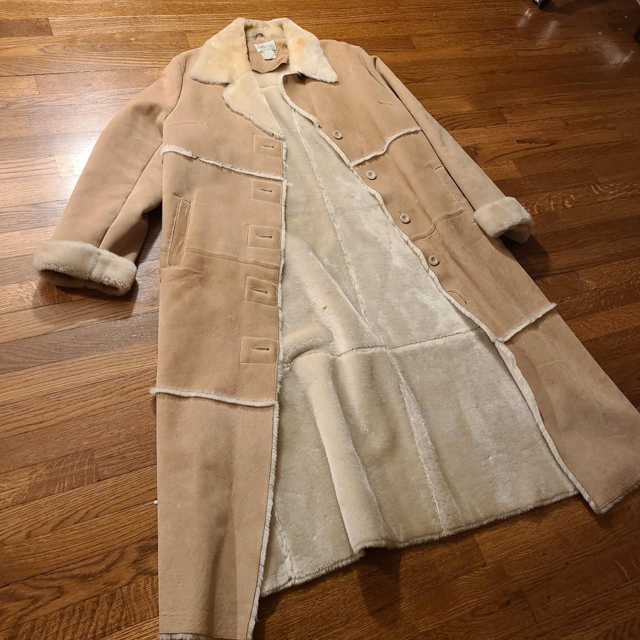 Charles klein fur on sale coat