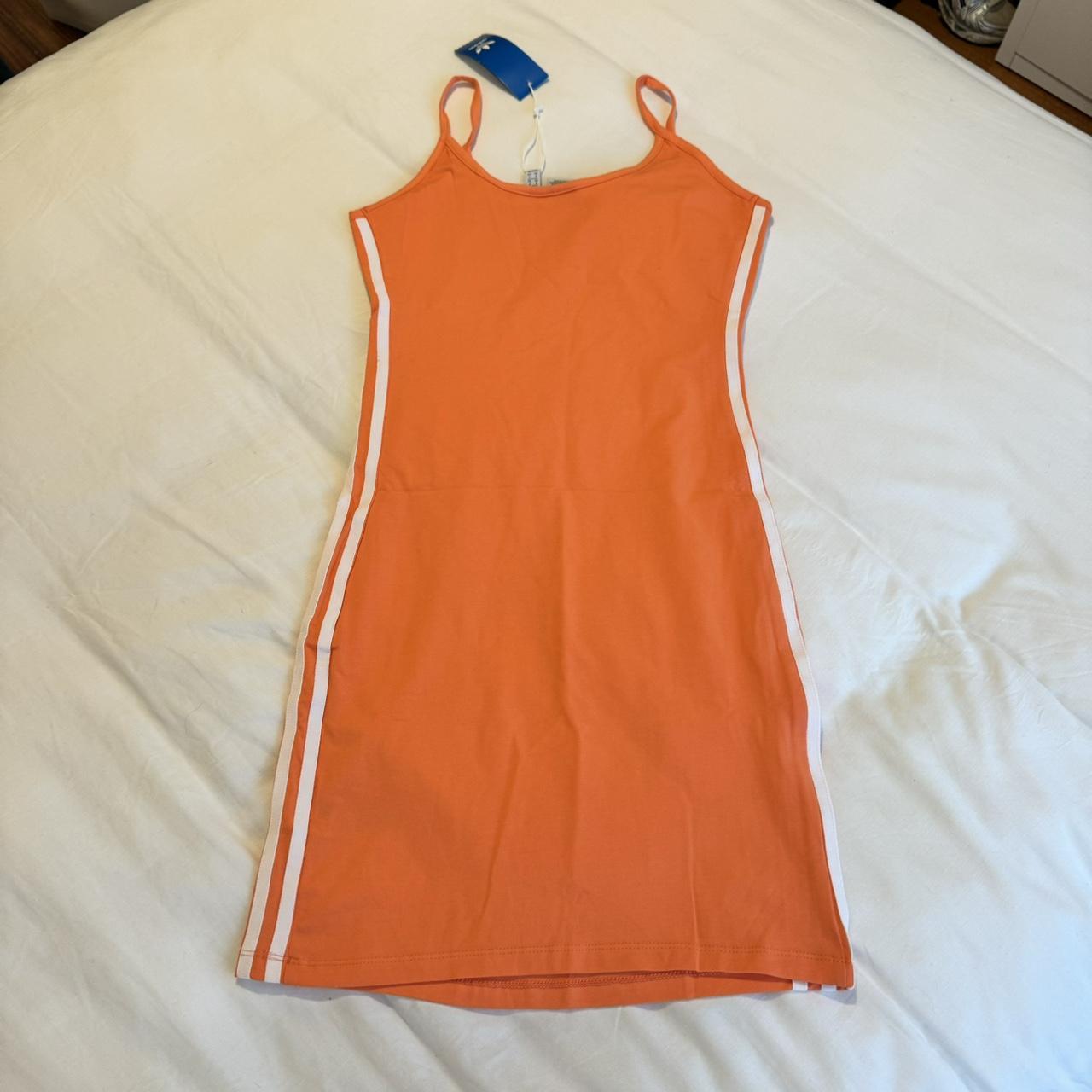 Orange adidas dress online