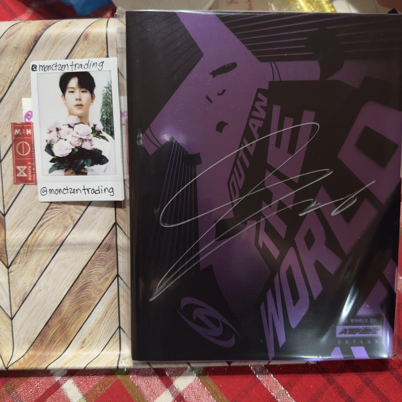 Ateez Outlaw deals Signed Album Seongwha