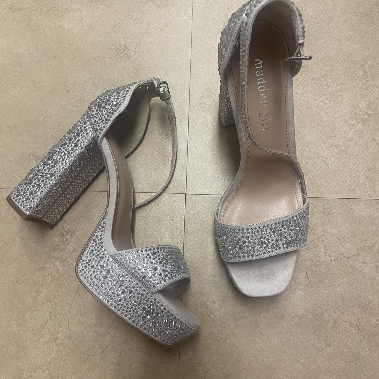 MADDEN GIRL HEELS THEY ARE SERVING EVERYTHING 5INCH... - Depop