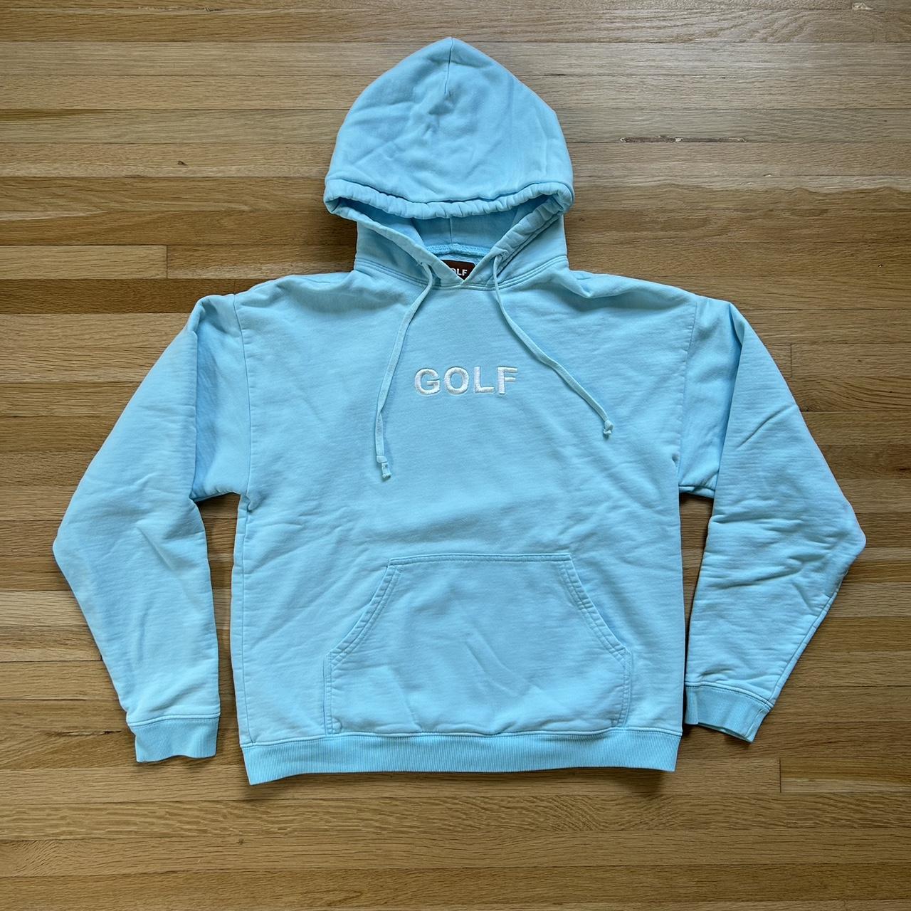 Golf wang blue hoodie hotsell