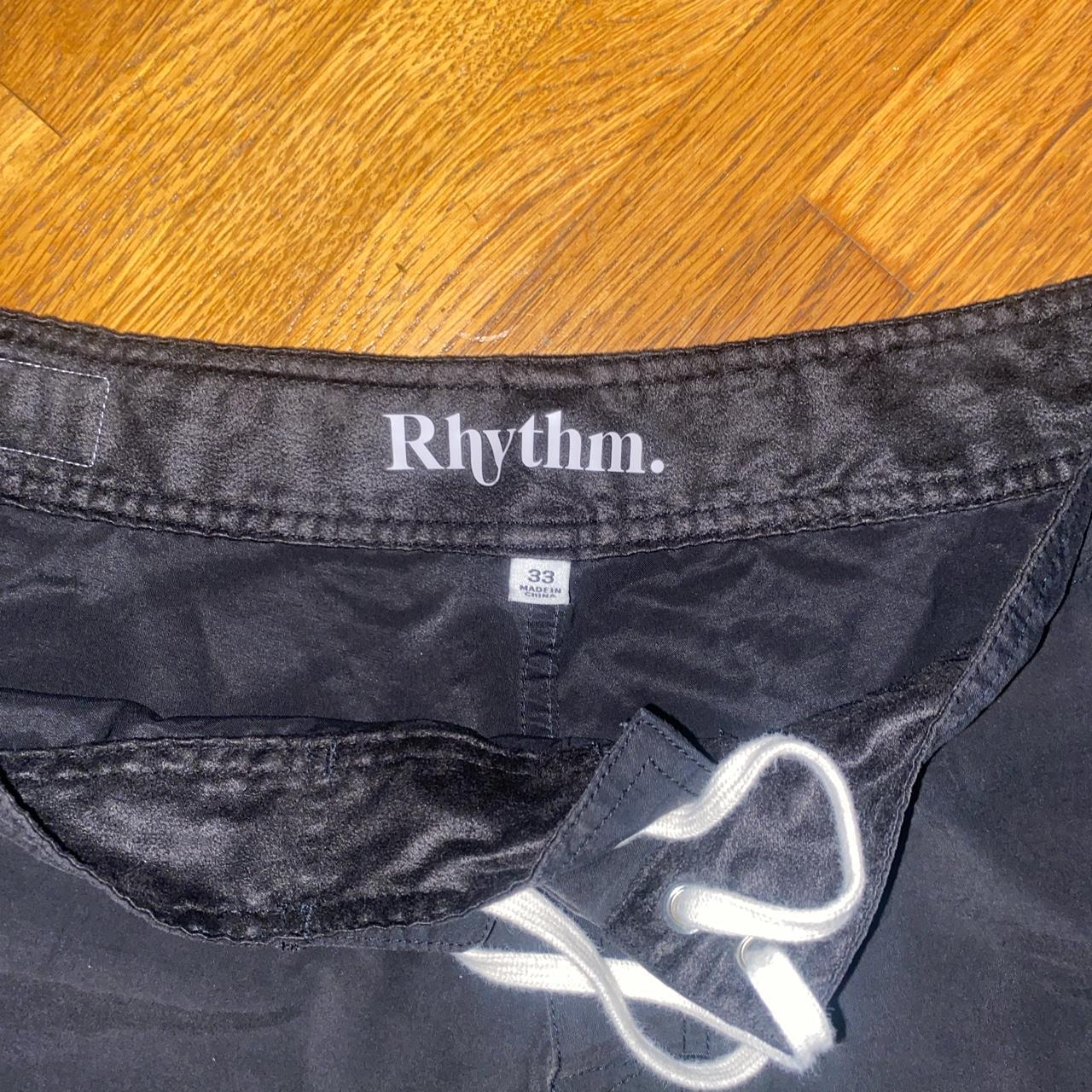 Rhythm Men's Black Swimsuit-one-piece (3)
