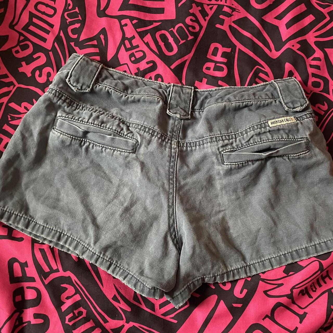 American eagle cargo shorts in low rise Size 0... Depop