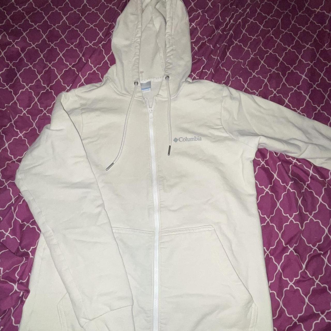 Columbia zip up hoodie Size xs Used but in good... - Depop