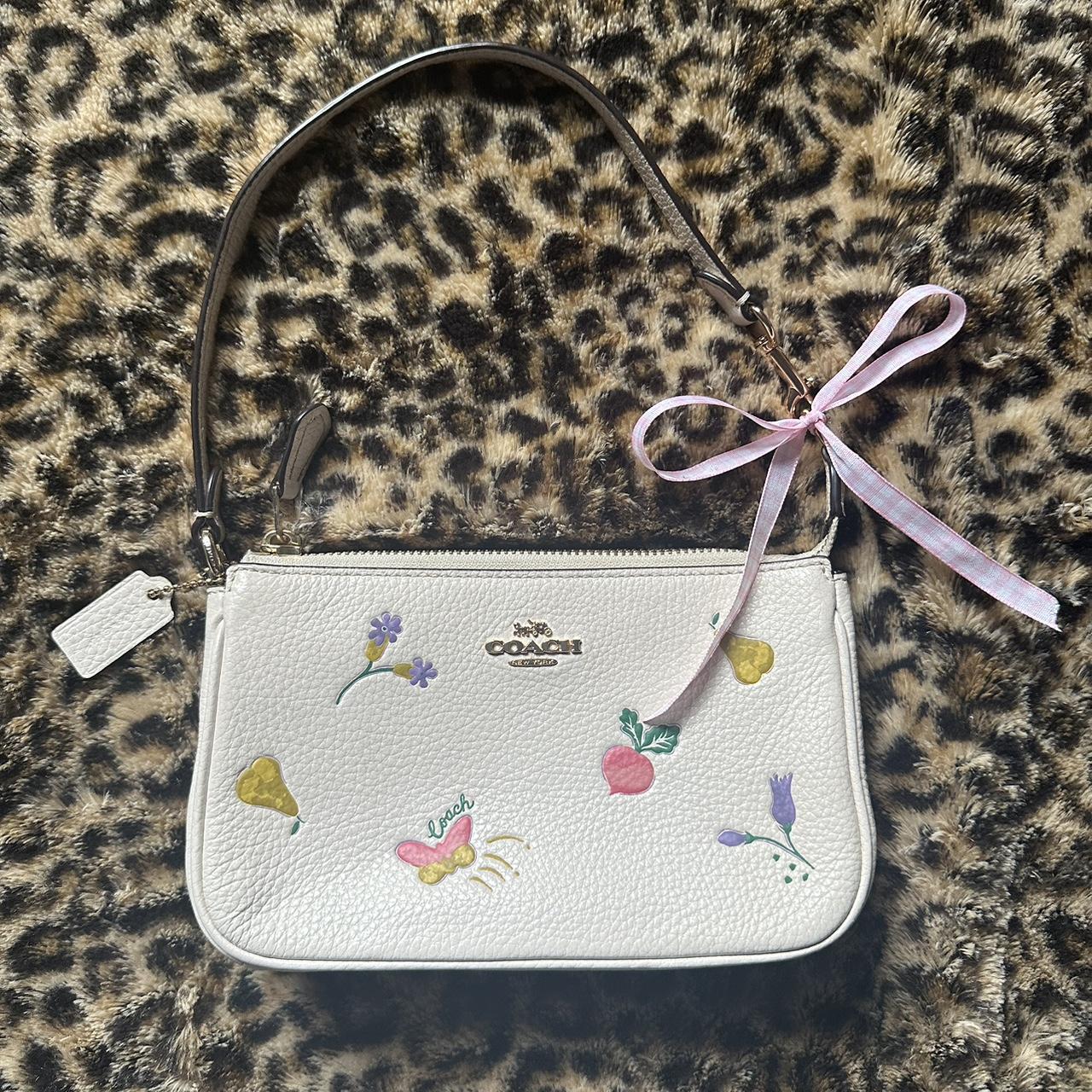 Coach gold embroidery shoulder bag store