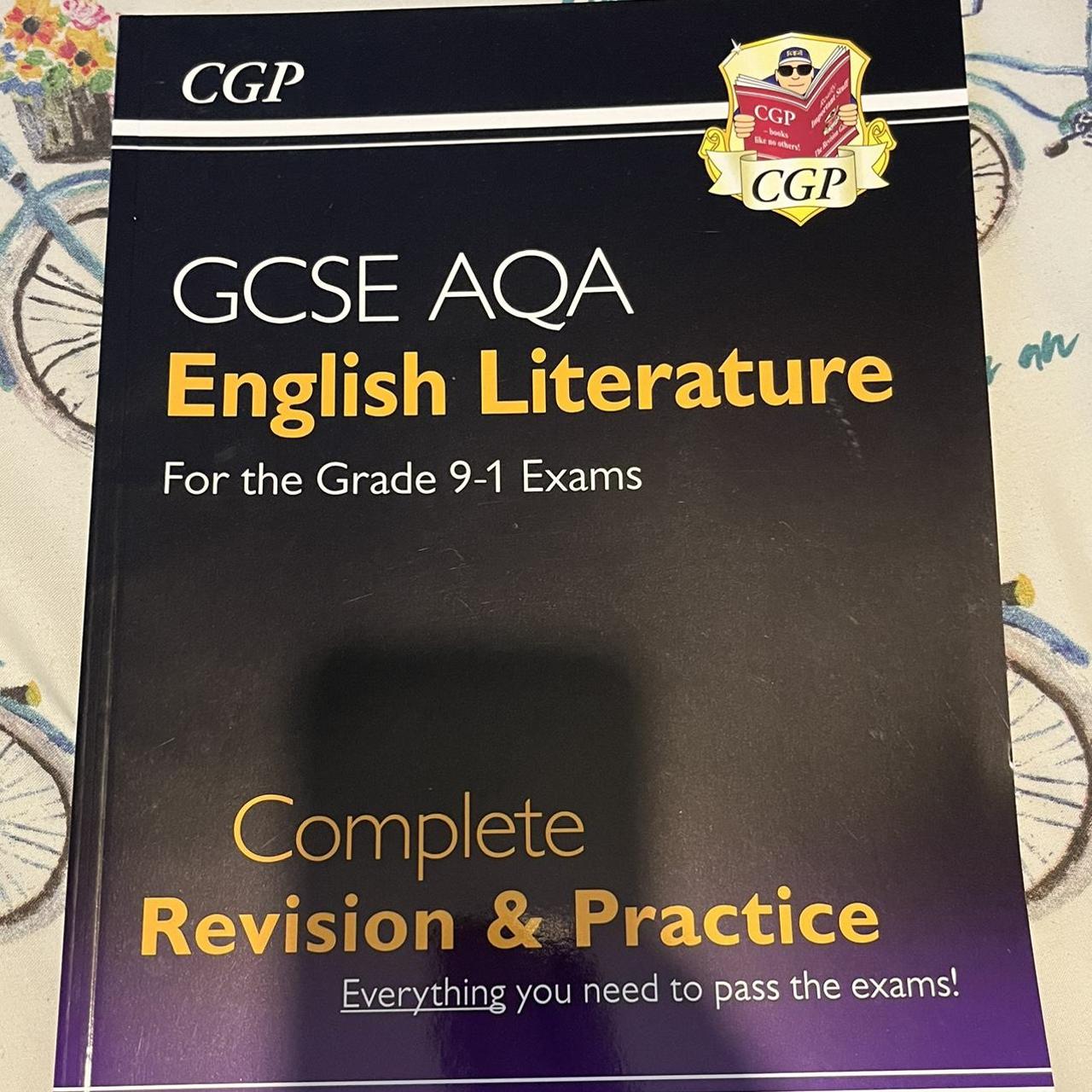 gcse english lit cgp unused message before buying💌 - Depop