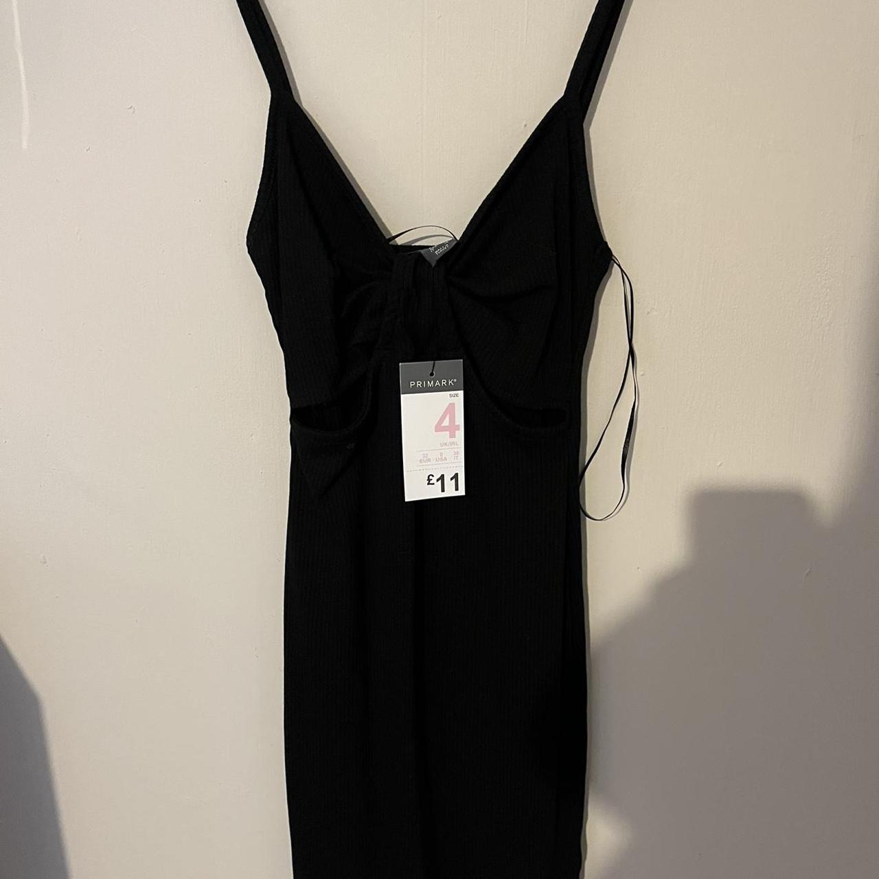 little black dress primark bow dress new with... Depop