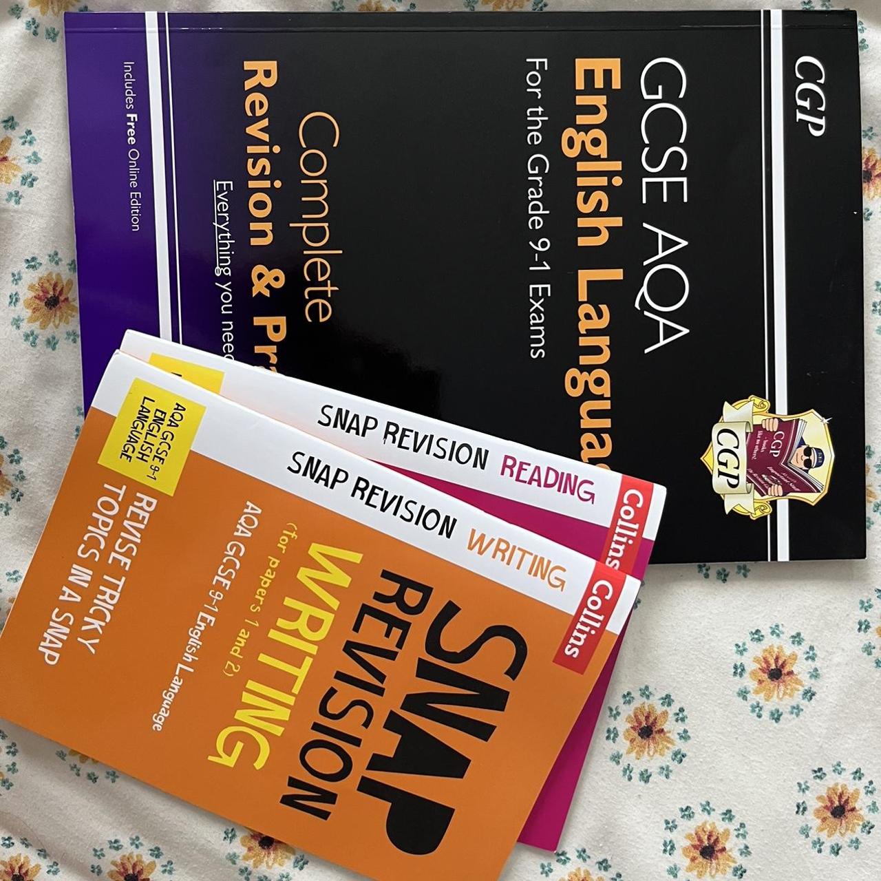 gcse english lang cgp gcse english lang snap... - Depop