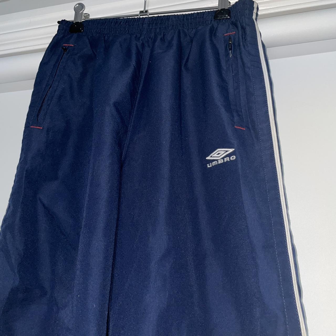 Umbro parachute pants Boys size small 8/10... - Depop