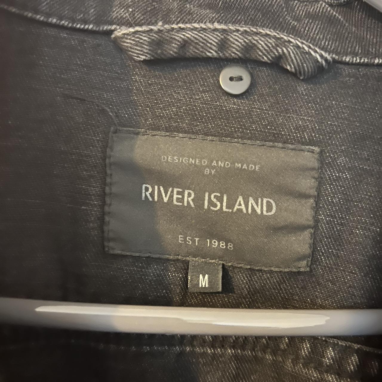 River Island Men's Black Jacket | Depop