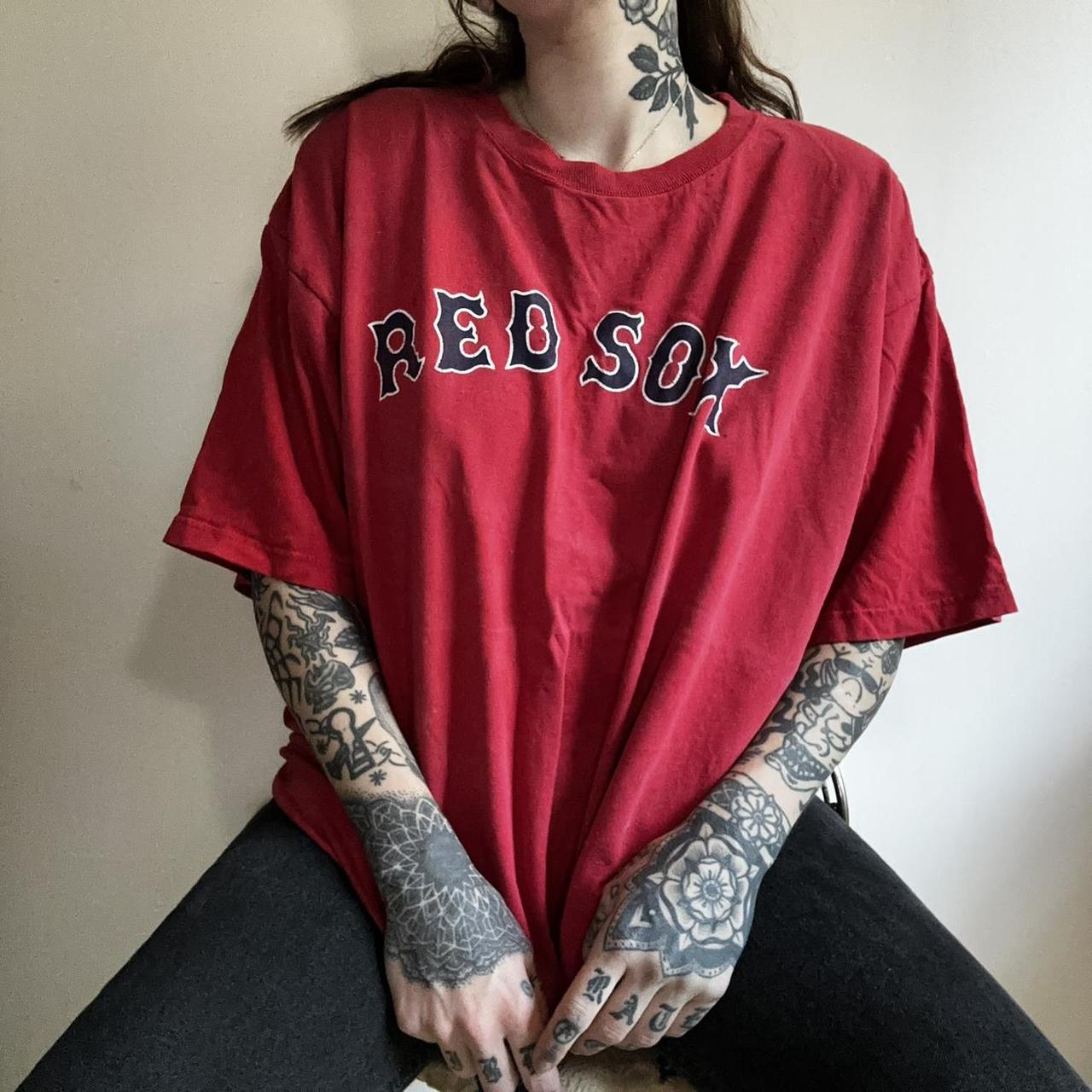 Vintage Red Sox t shirt 🖤🌸 ABOUT THE ITEM: HAS - Depop