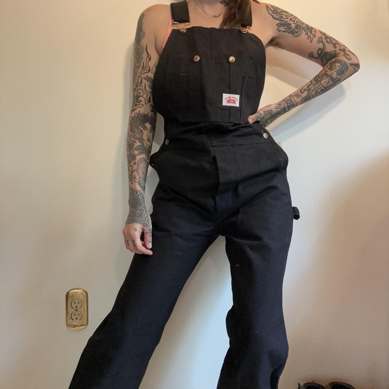 Roundhouse overalls! 🖤🌸 ABOUT THE... - Depop