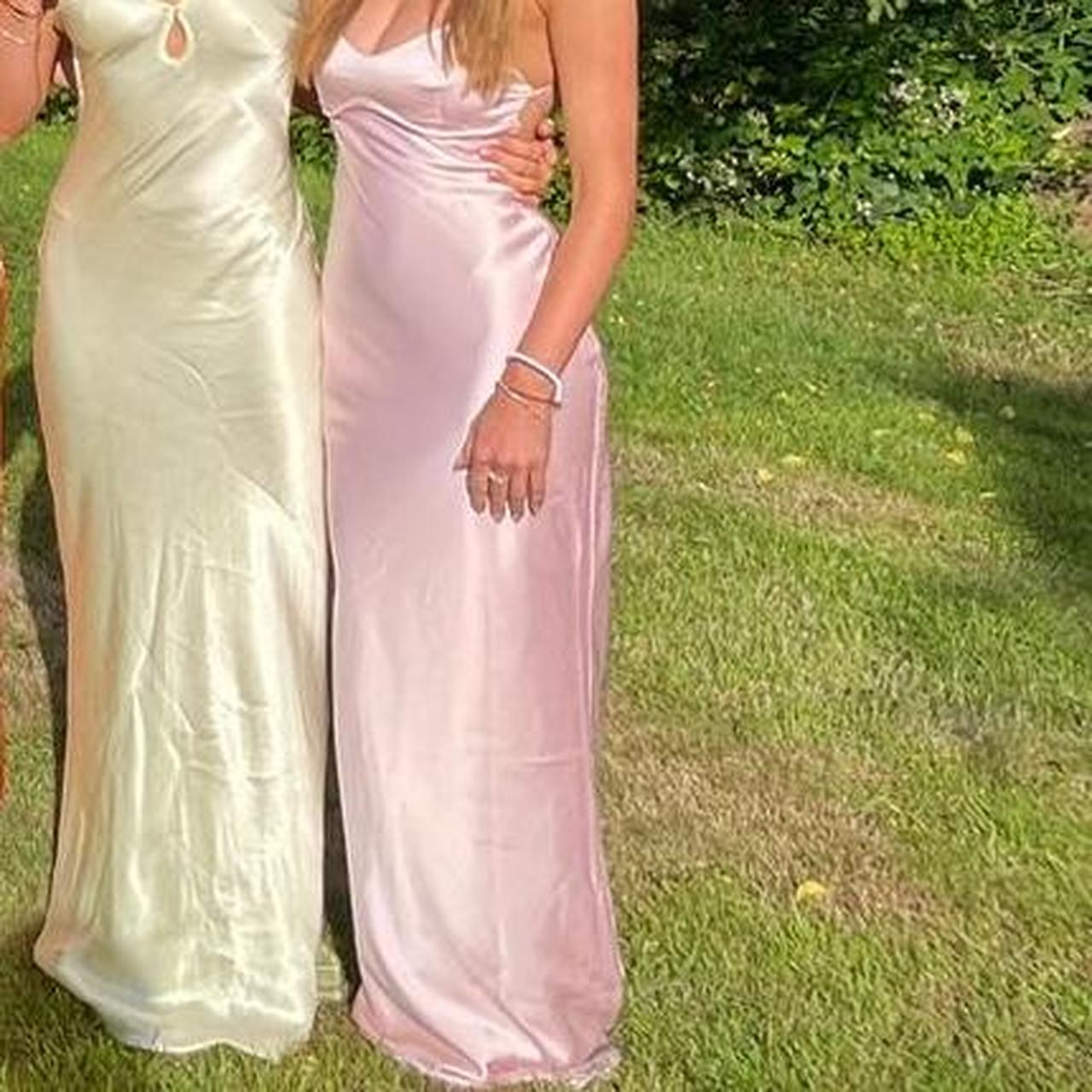 light pink babyboo blush / light pink malika maxi... Depop