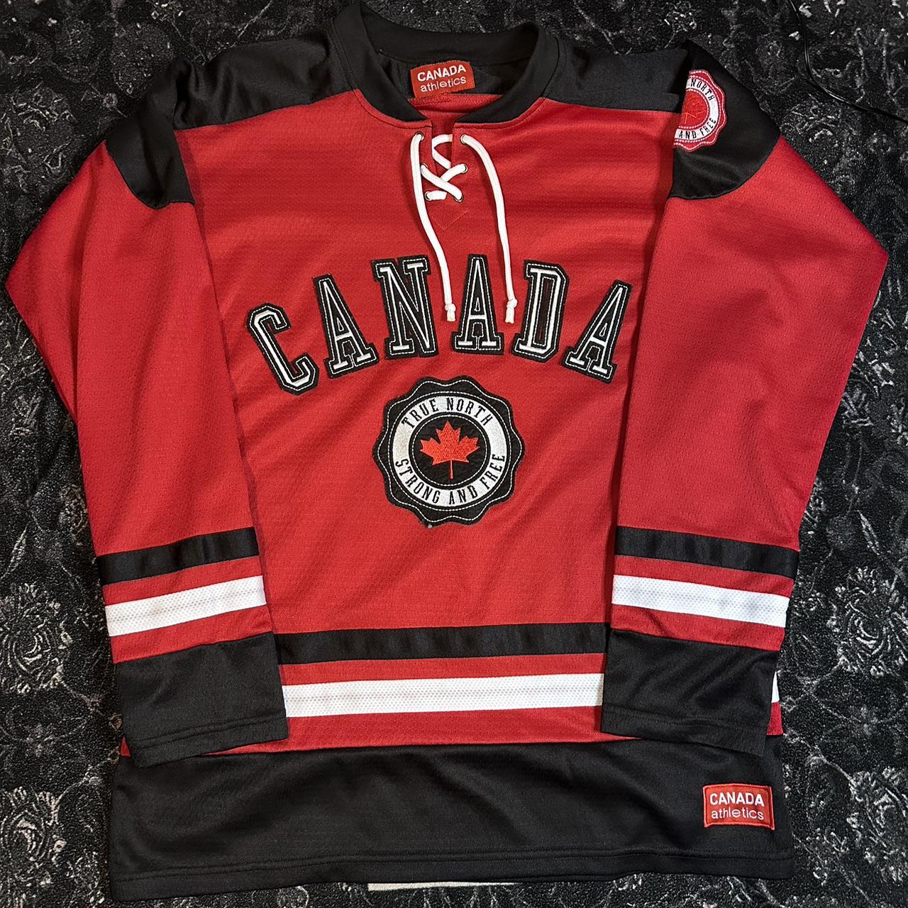 Canada Hockey Jersey Size - M 9/10 Condition Never... - Depop