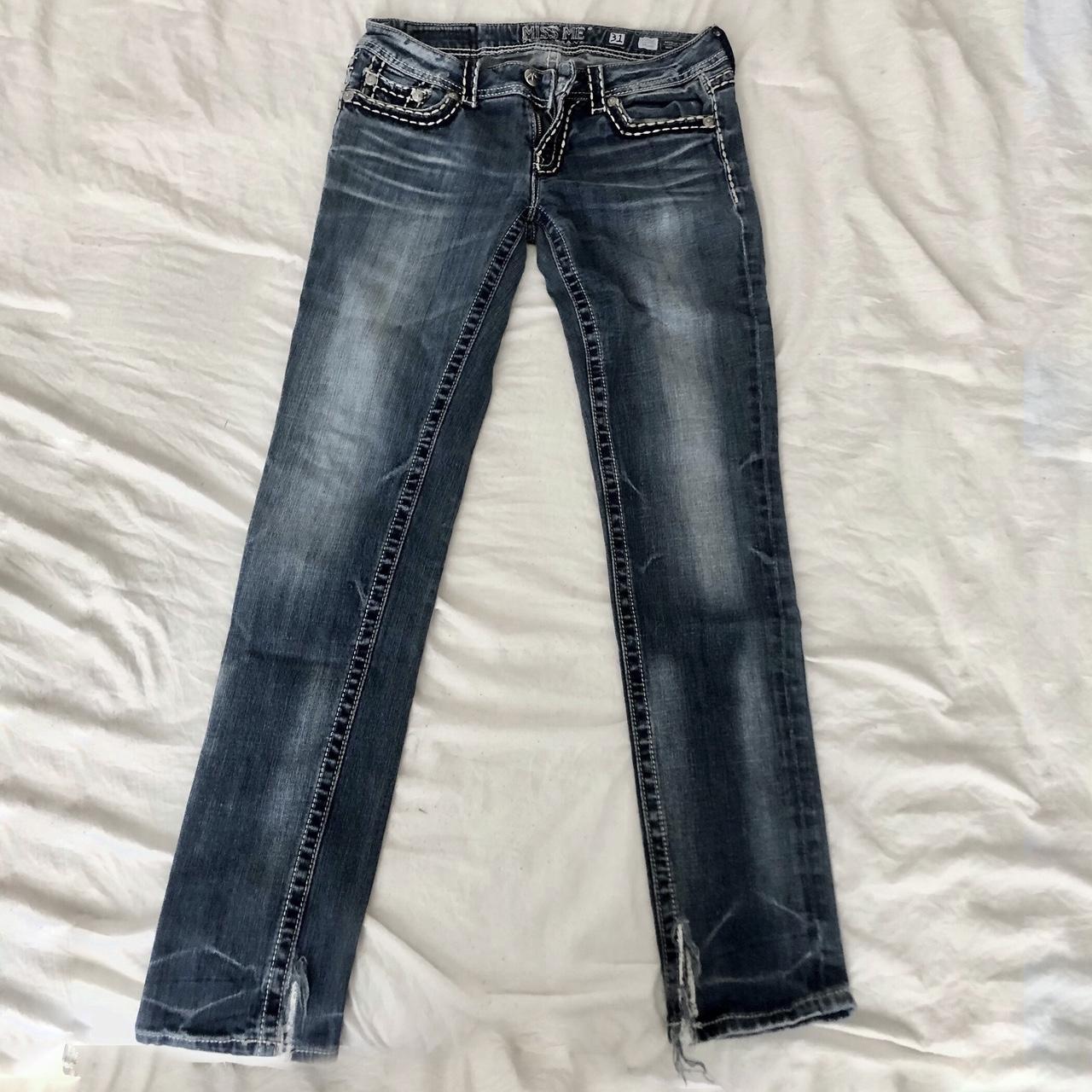 Y2K miss me brand jeans size 31 - Depop