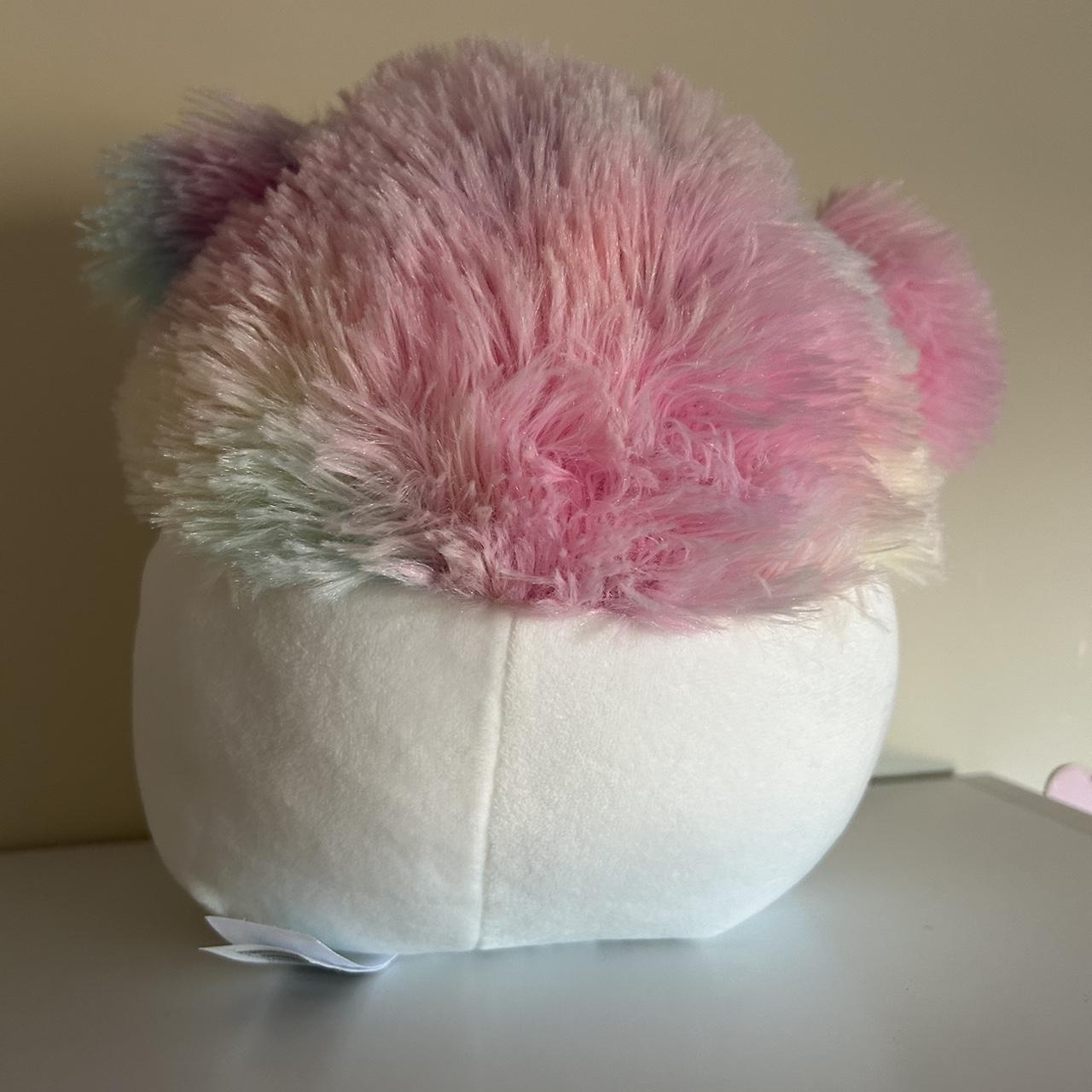 Squishmallows White and Pink Stuffed-animals | Depop