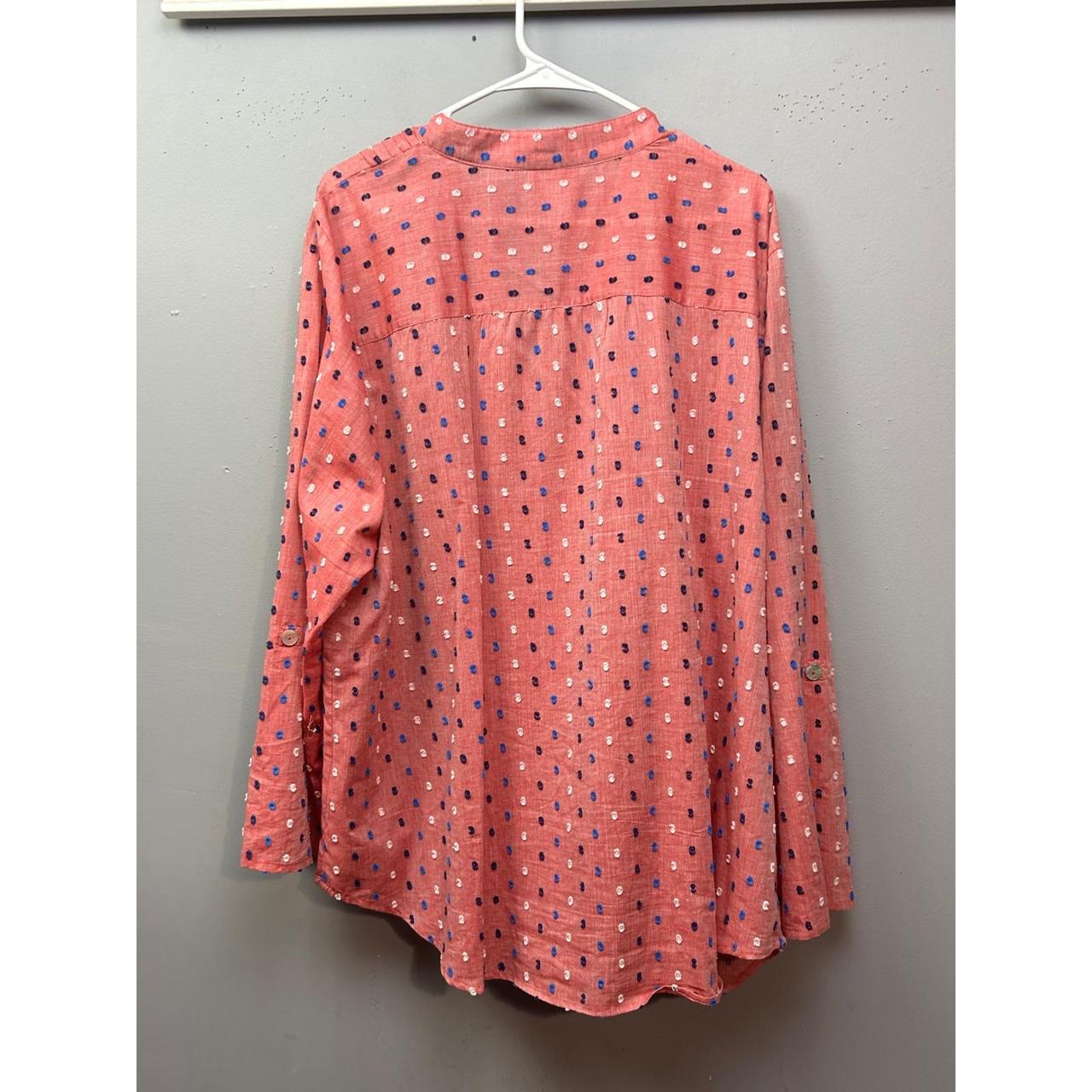 Ruby Rd. Women's Blouse - Pink/Multi - XXL – Ruby… - image 2