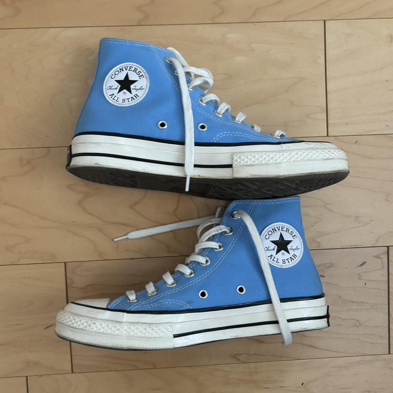 blue converse chuck 70 vintage 17’s! - so sad to let... - Depop