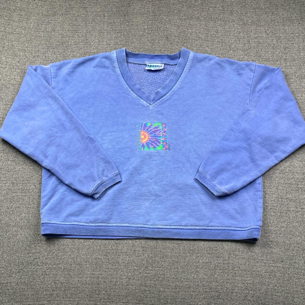 Vintage Fresh Produce Sweatshirt Made in USA 🇺🇸... Depop