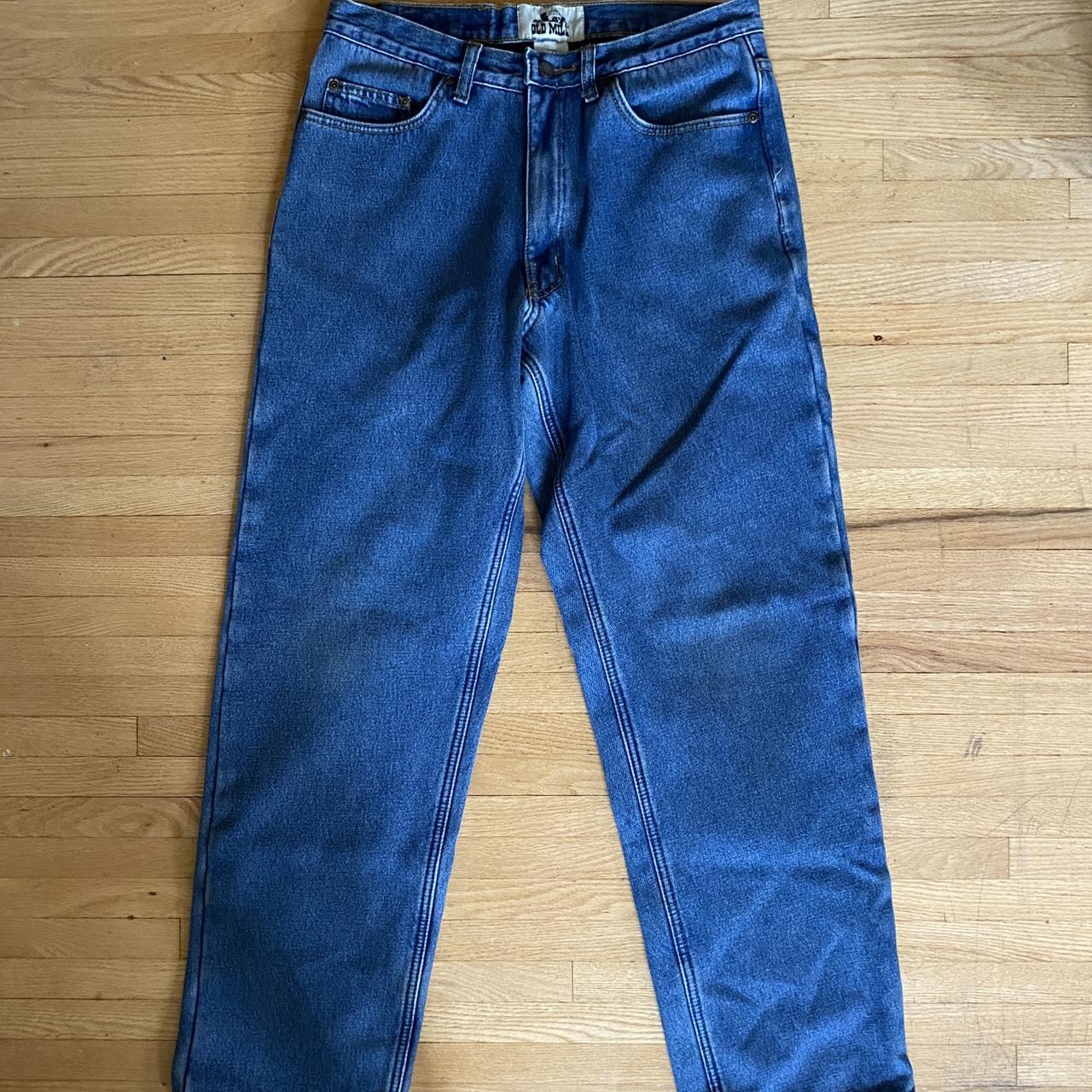 old mill lined jeans