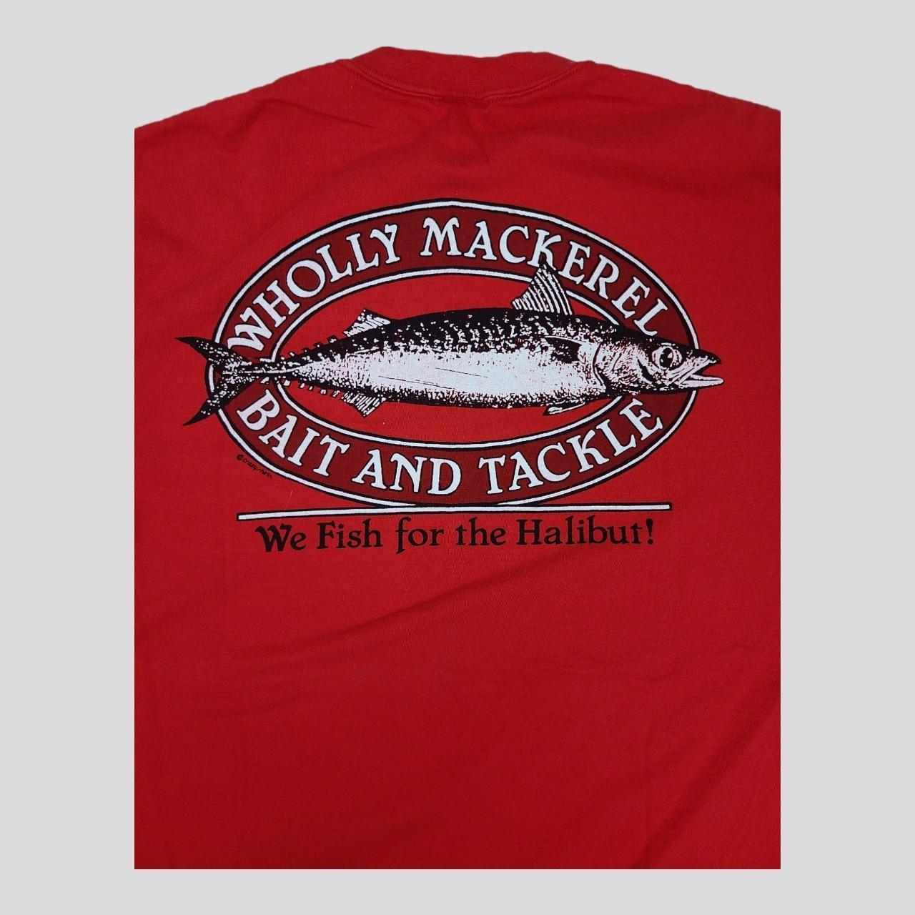 Vintage Deep Sea Fishing Shirt Medium Wholly - Depop