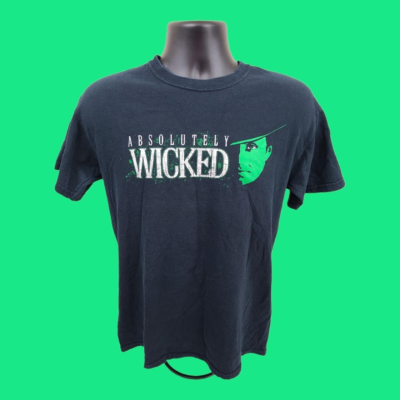 Wicked musical chicago play shirt Fine just too small - Depop