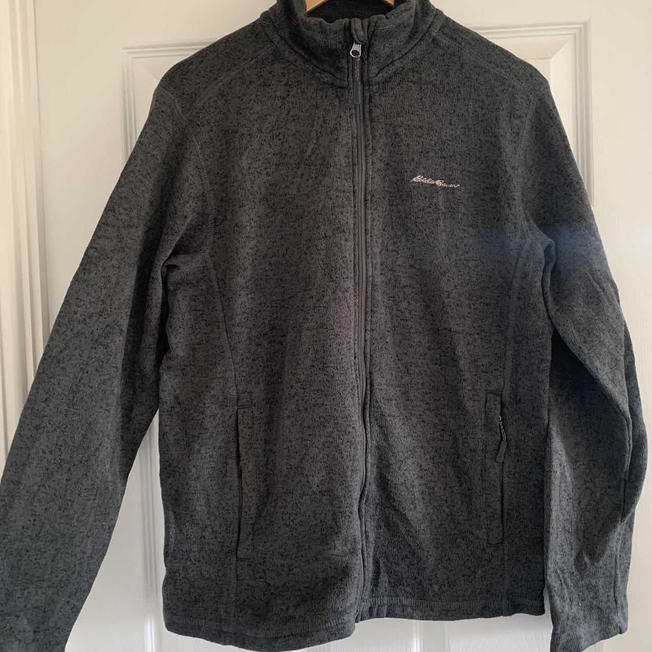 Eddie Bauer Men's Grey Jumper | Depop