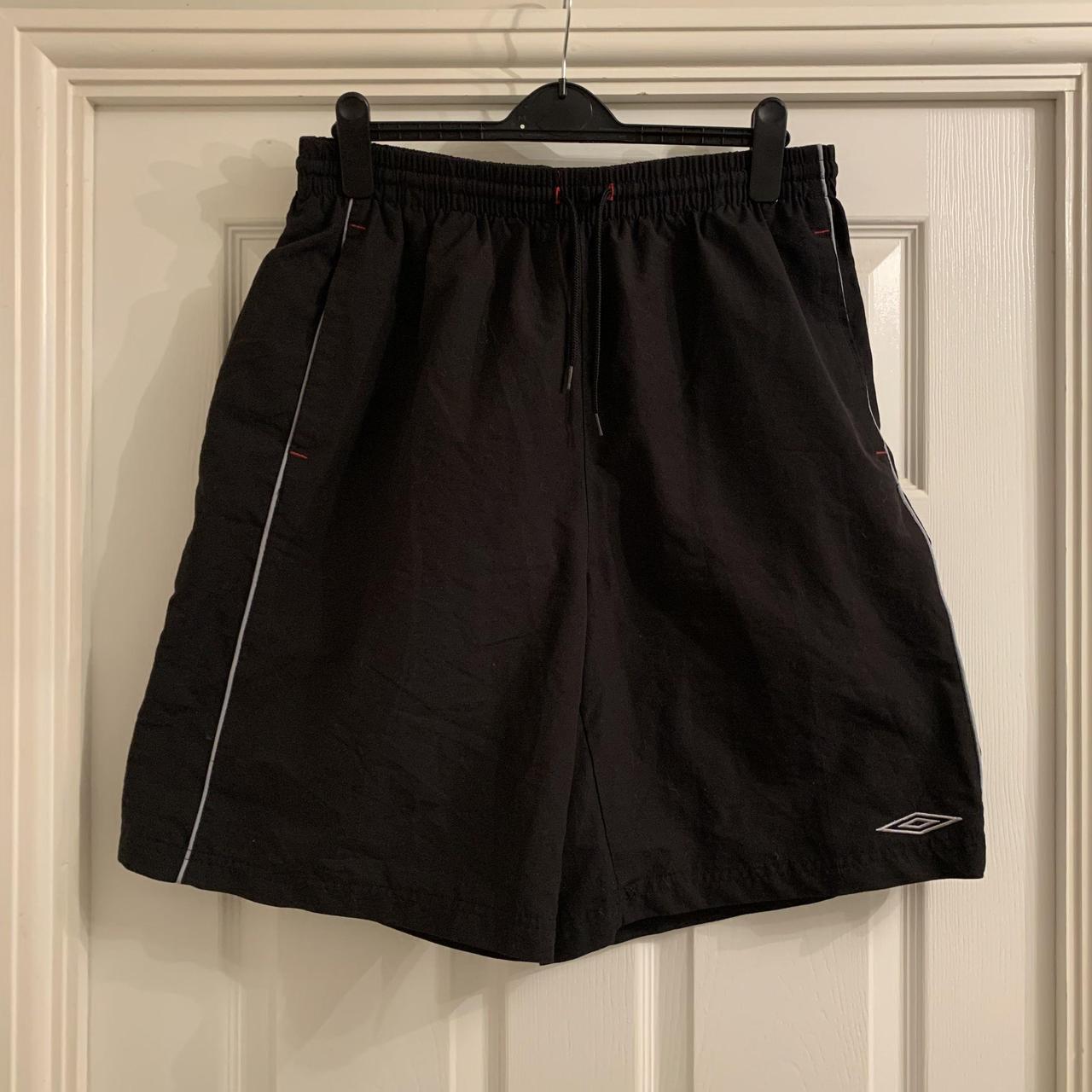 Umbro Men's Black Shorts | Depop