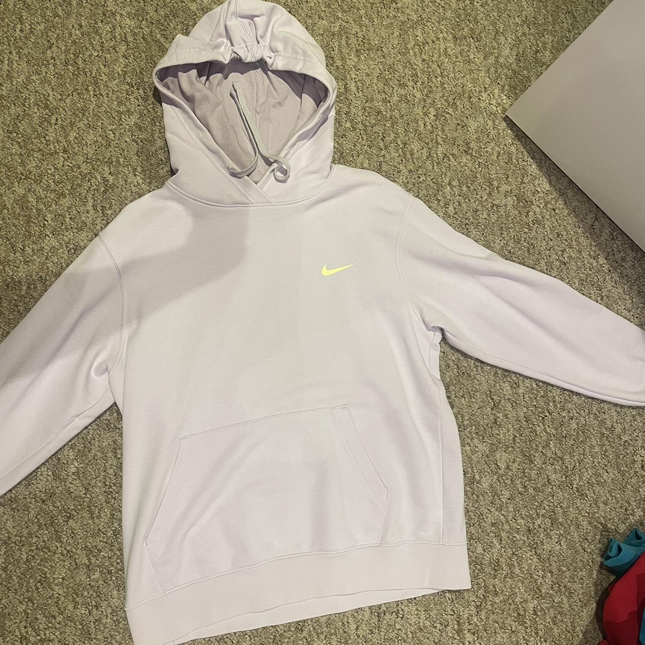 lilac nike hoodie womens