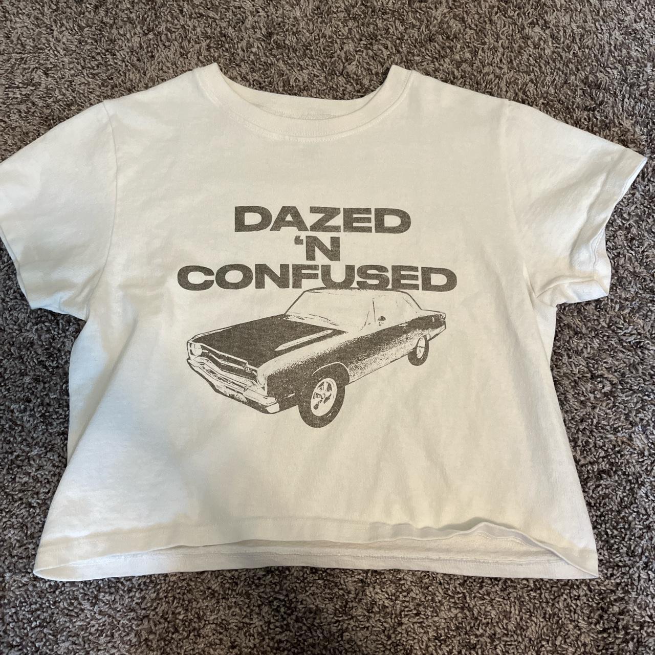 Brandy Melville cropped graphic tshirt Depop