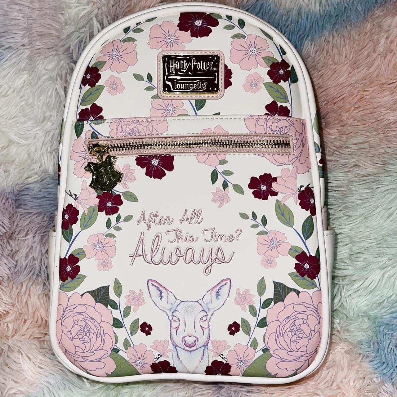 Loungefly Harry Potter Always Floral Mini Backpack Depop