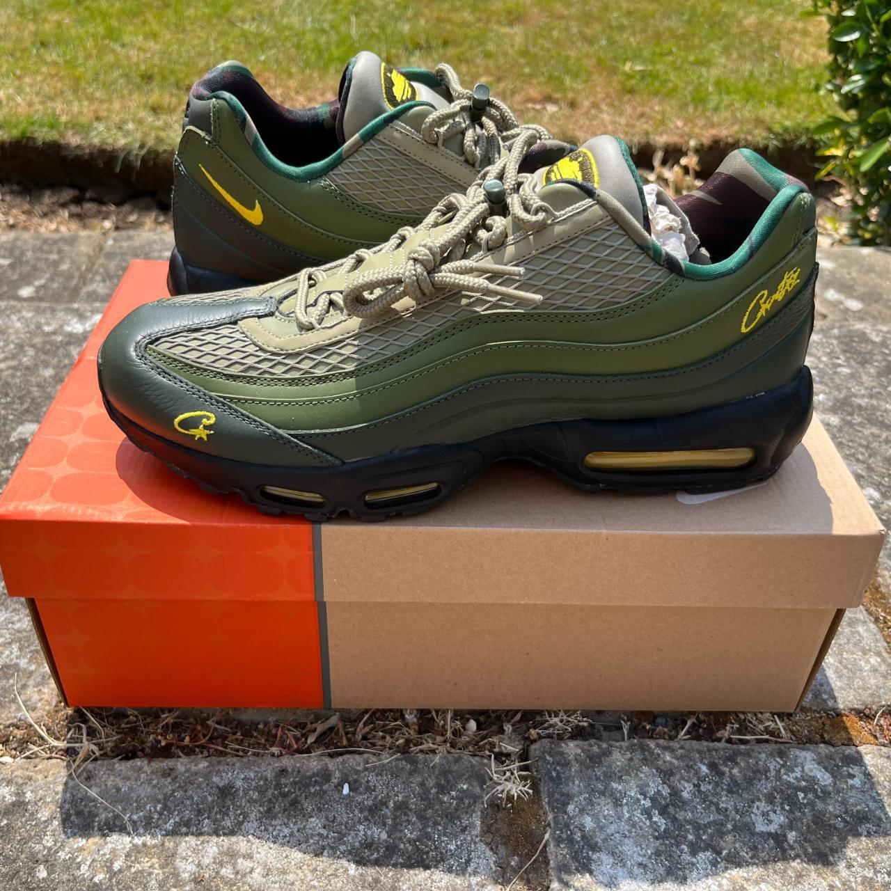 Nike Air Max 95 SP Corteiz Gutta Green Colourway:... - Depop