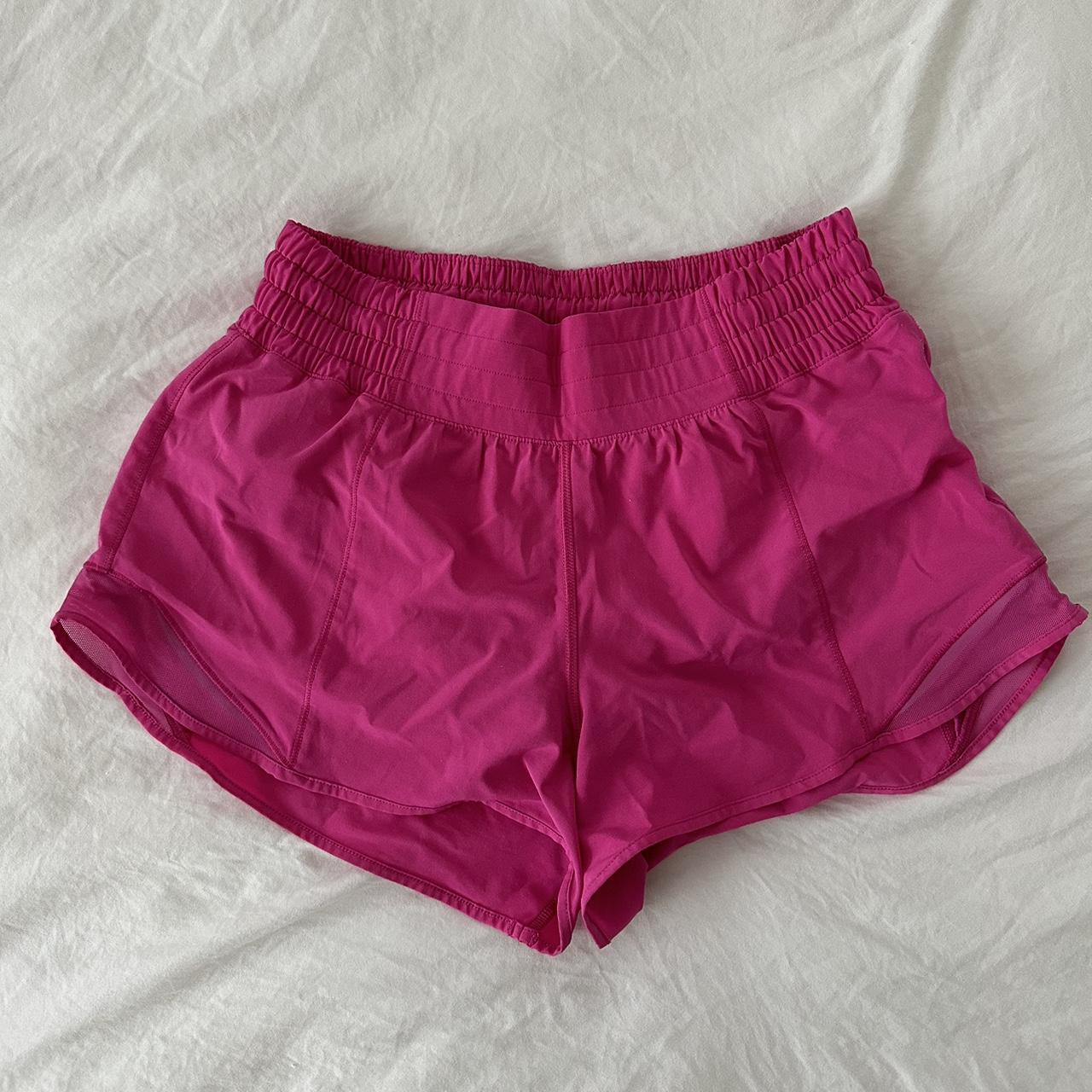 Lululemon Women's Pink Shorts | Depop