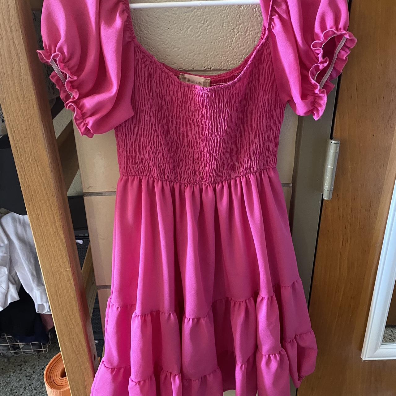 Altar'd State Women's Pink Dress | Depop