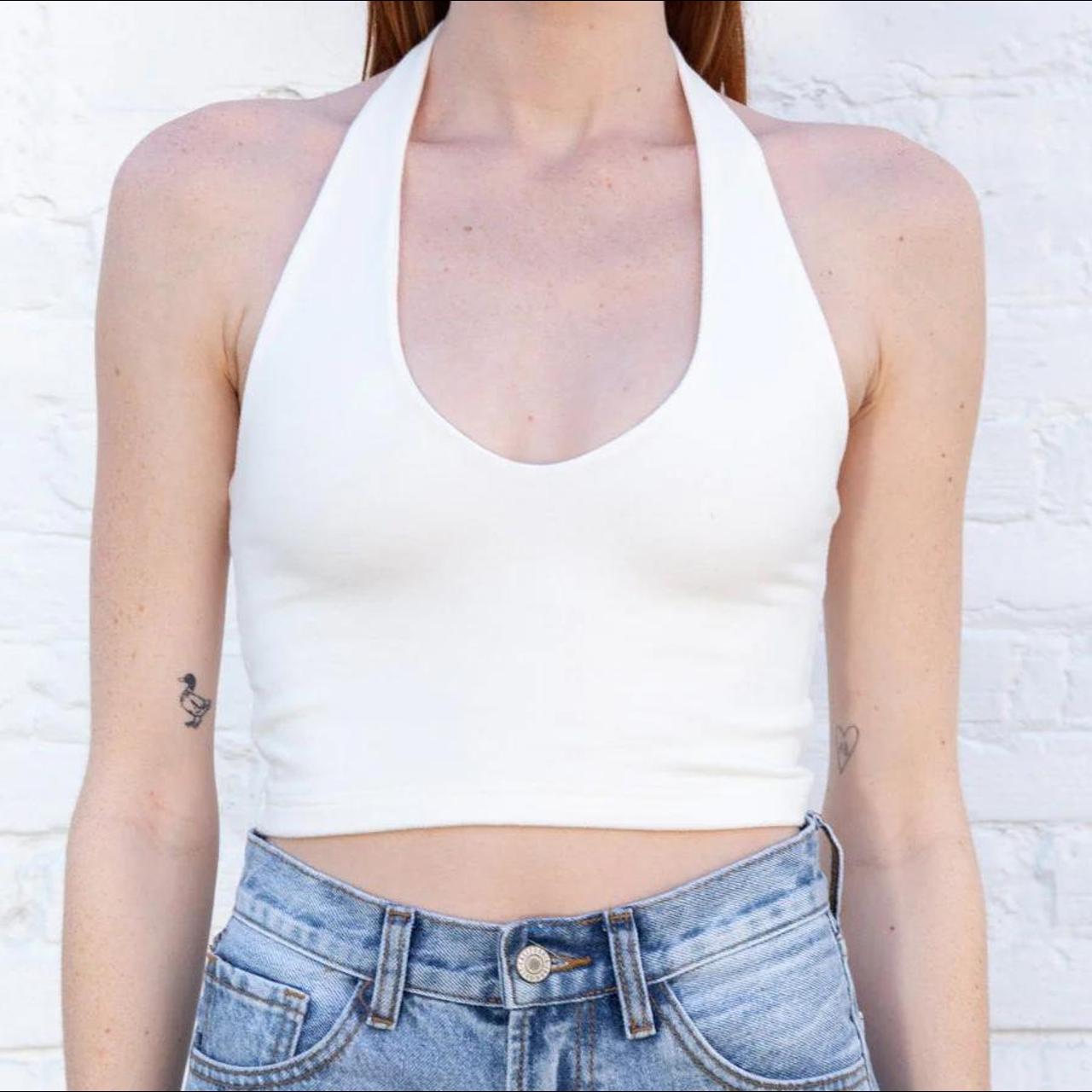 the alexis halter crop top from brandy melville (i had an unused