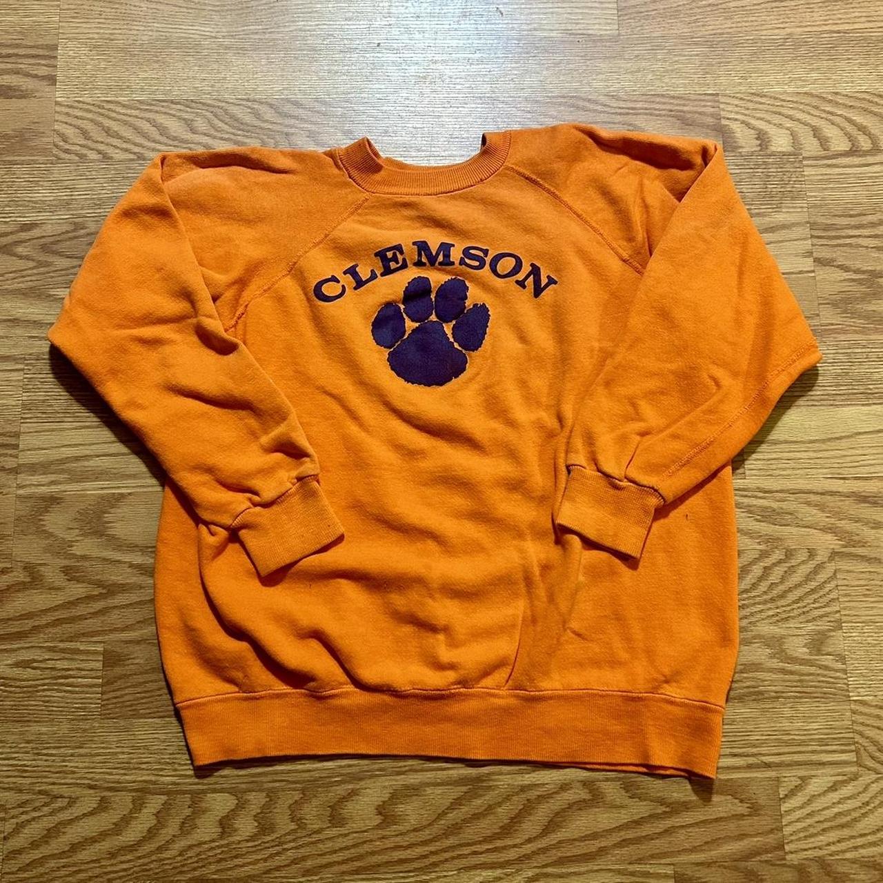 clemson crewneck sweatshirt nike