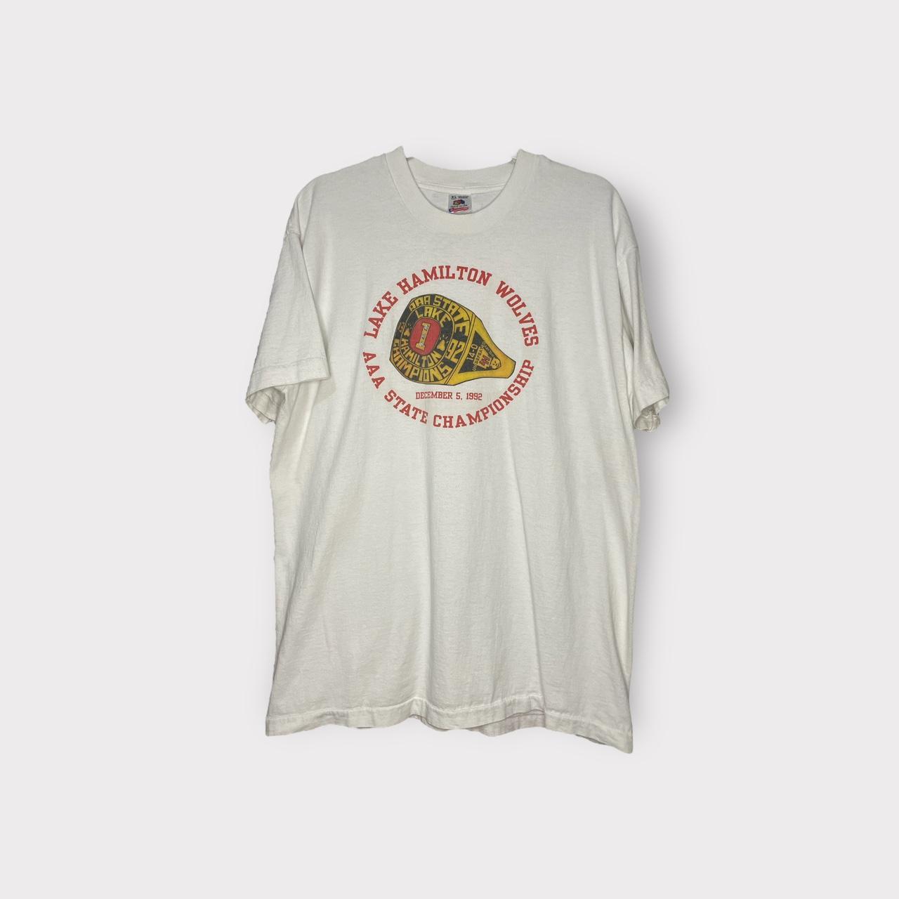 1992 Lake Hamilton Wolves Championship... - Depop