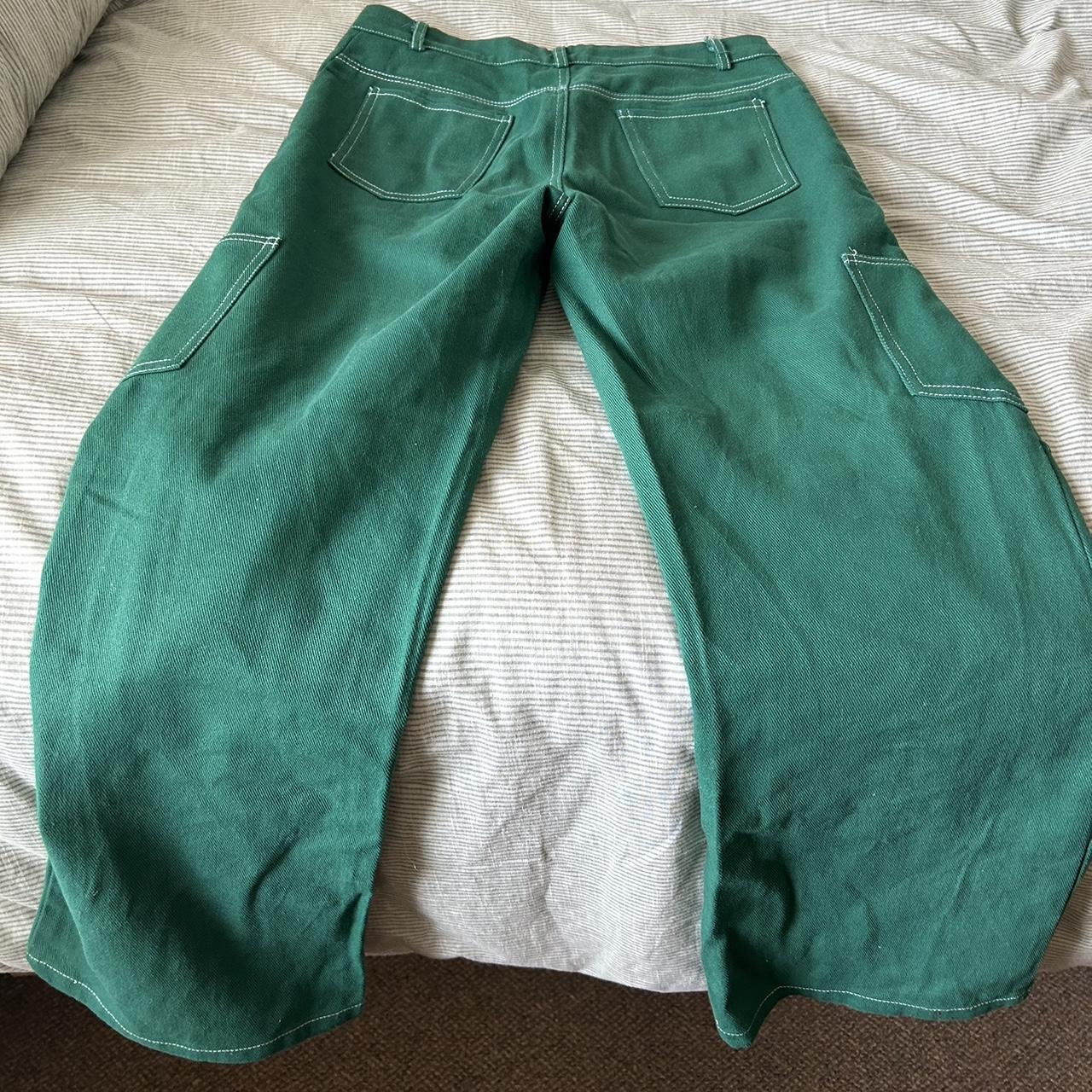 Peppermayo Women's Green Jeans | Depop