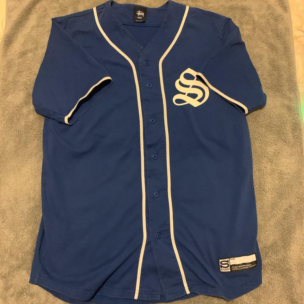 Vintage 1990s Nike Baseball Jersey Mens Size - Depop