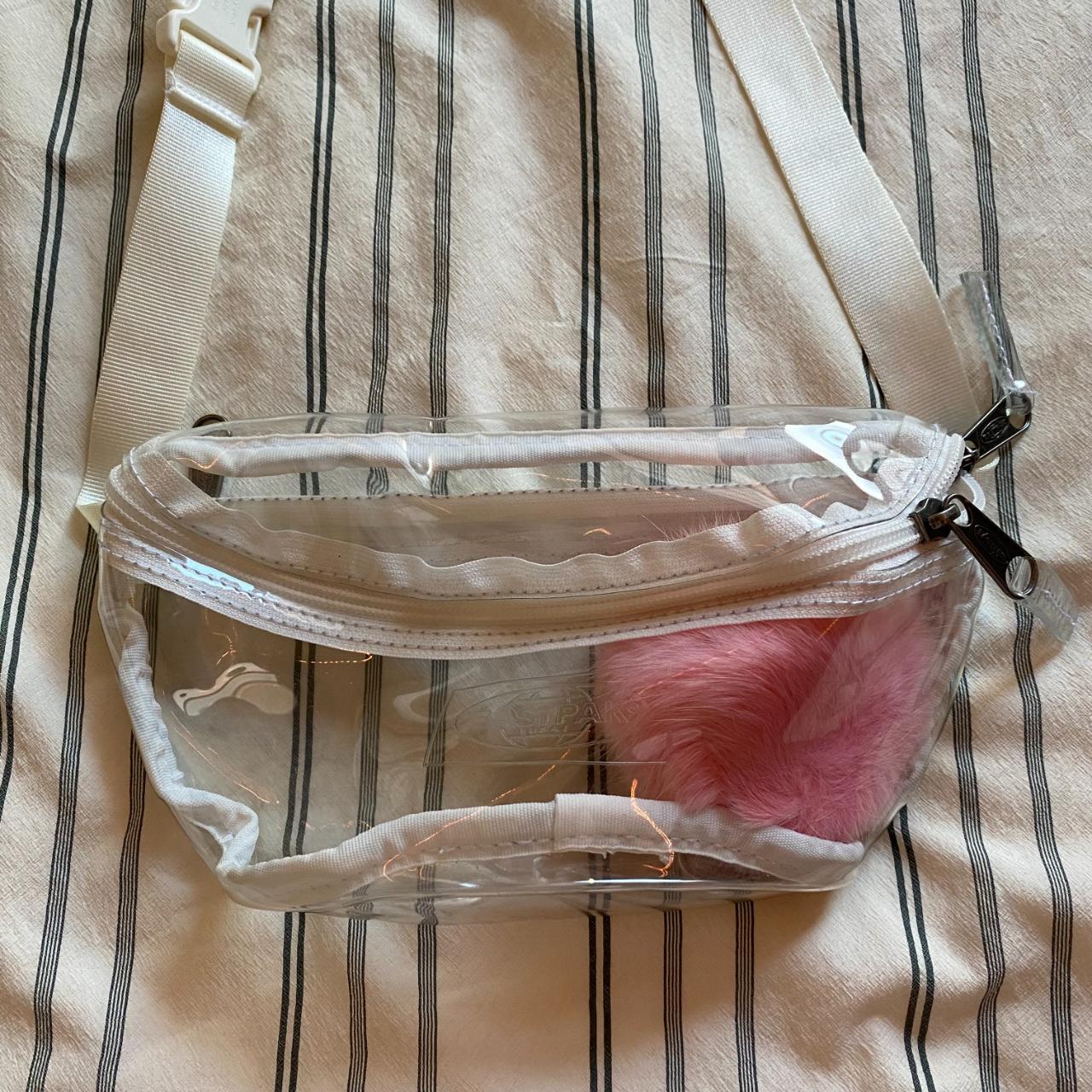 Eastpak clear store fanny pack