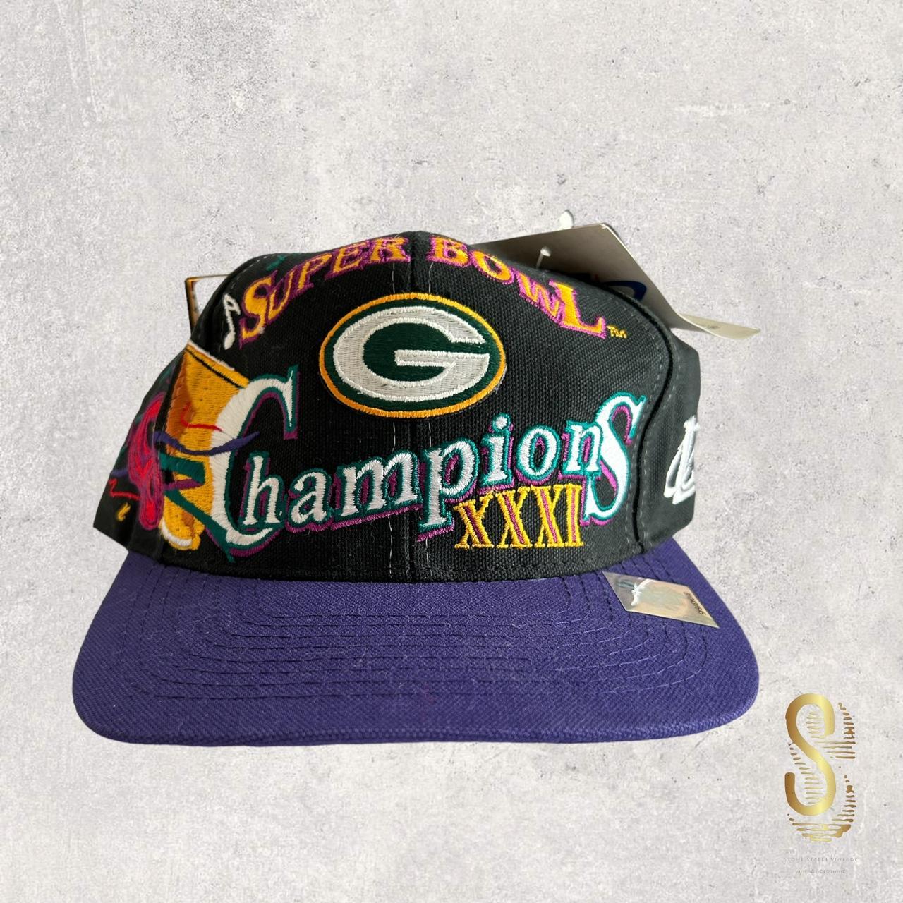 SUPER BOWL XXXI GREEN BAY PACKERS Championship Hat Cap NEW Logo Athletic